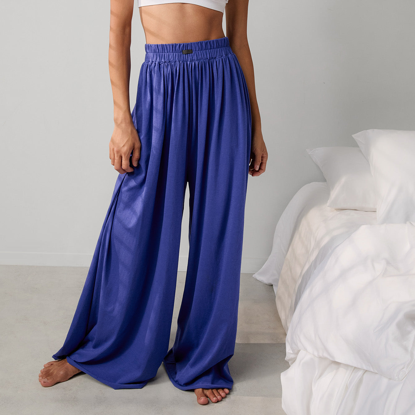 Organic Pima Wide Leg Pant
