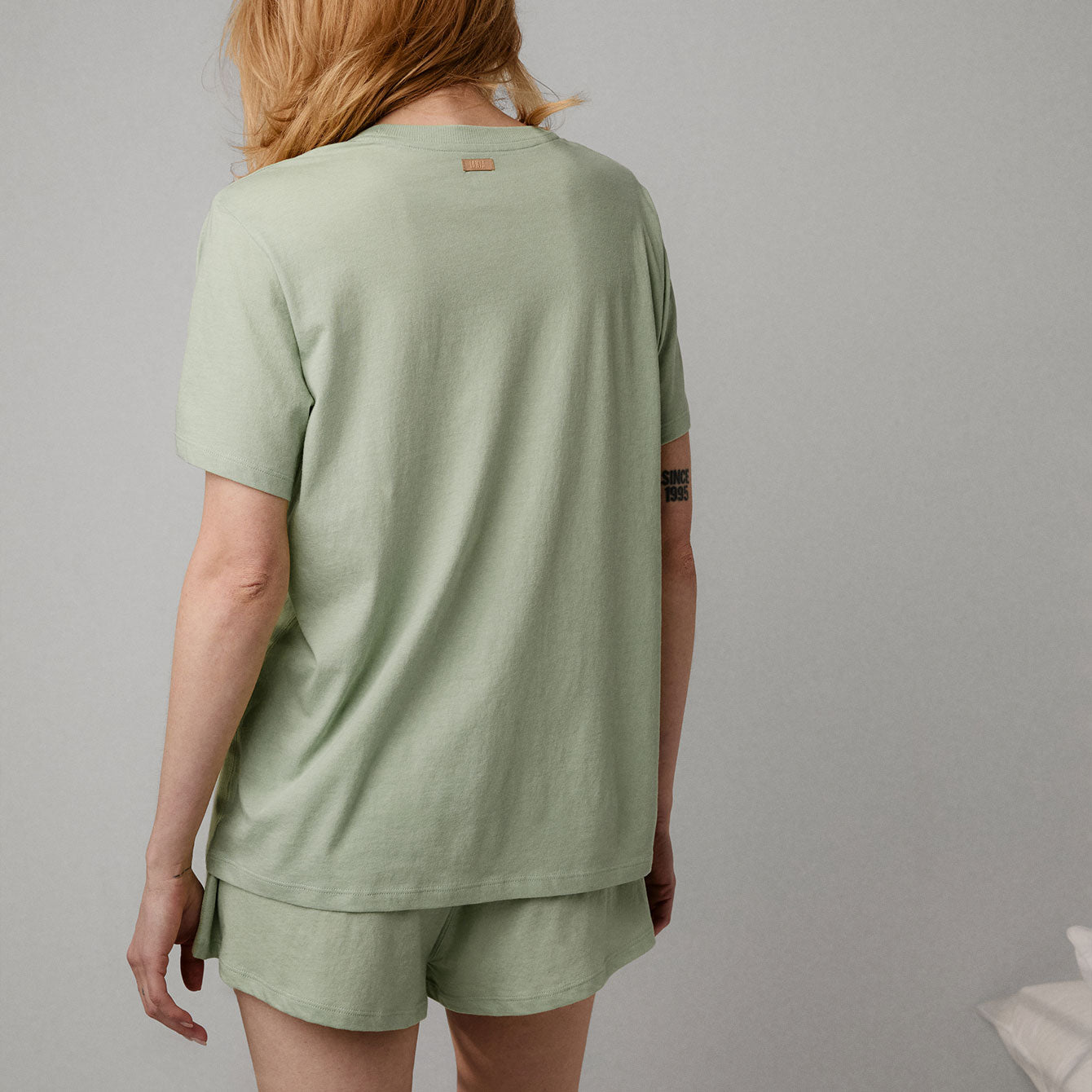 Organic Pima Tee Short Set
