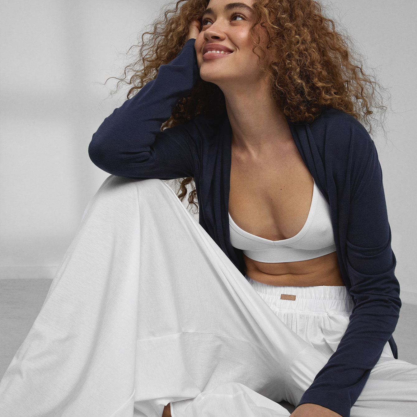 Organic Pima Wide Leg Pant
