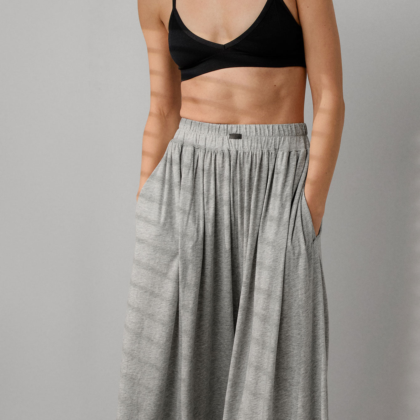 Organic Pima Wide Leg Pant