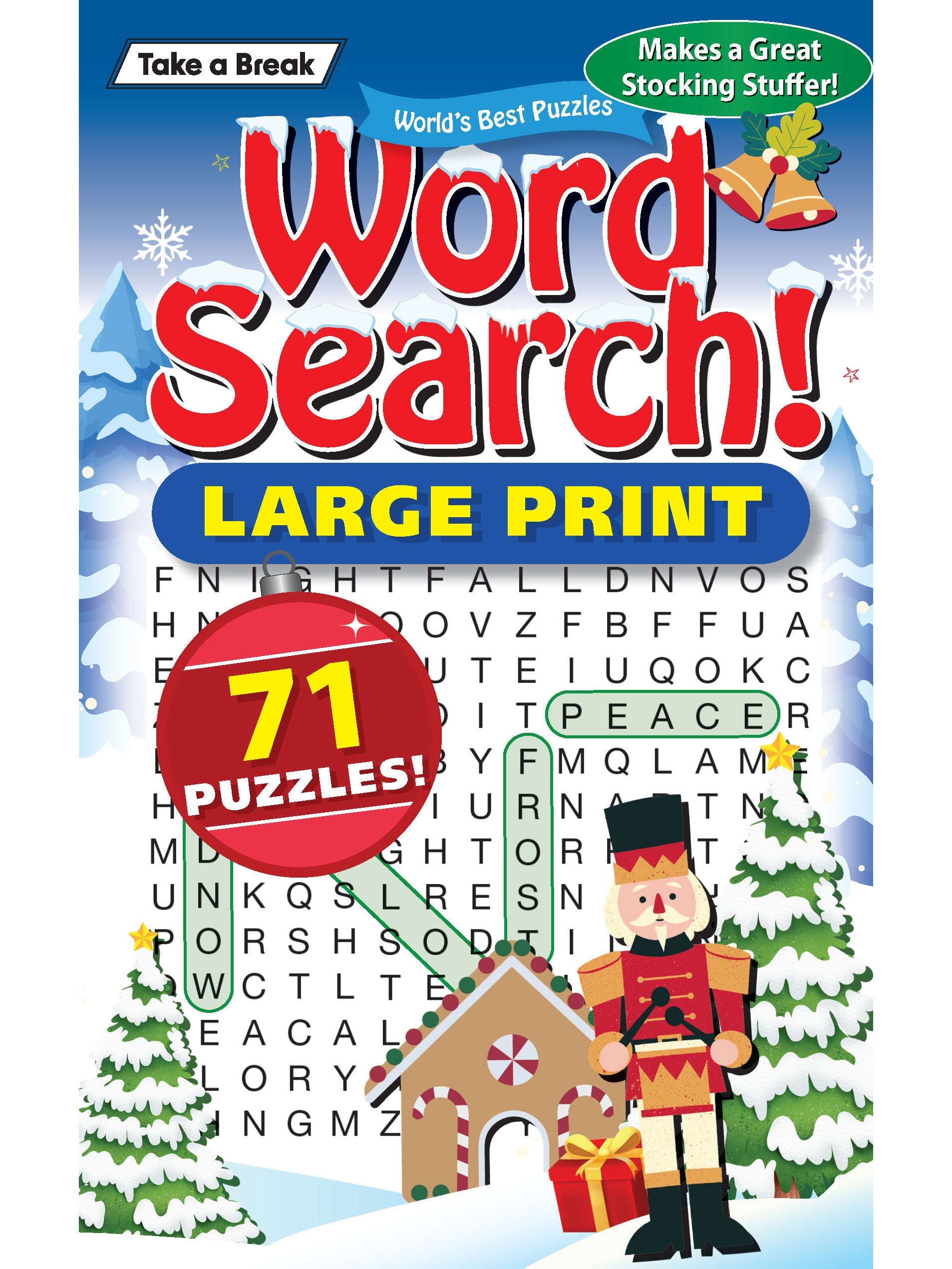 Take a Break - New Year, New You Word Search (Large Print): 71 Winter Themed Puzzles To Relax, De-Stress, Sharpen Your Brain Challenges, Mind-Boosting, Perfect For Unwinding, Mental Clarity & More!