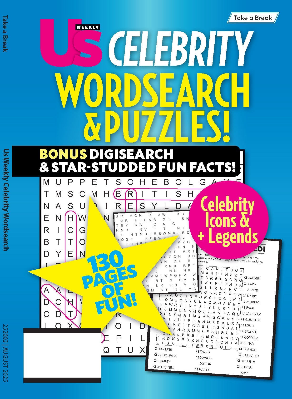 Take a Break - Us Weekly Celebrity Word Search 25.05.09: 130 Pages Of Fun, Bonus DigiSearch, Star Studded Fun Facts About Your Favorite Celebrities, Icons, Legends & More!