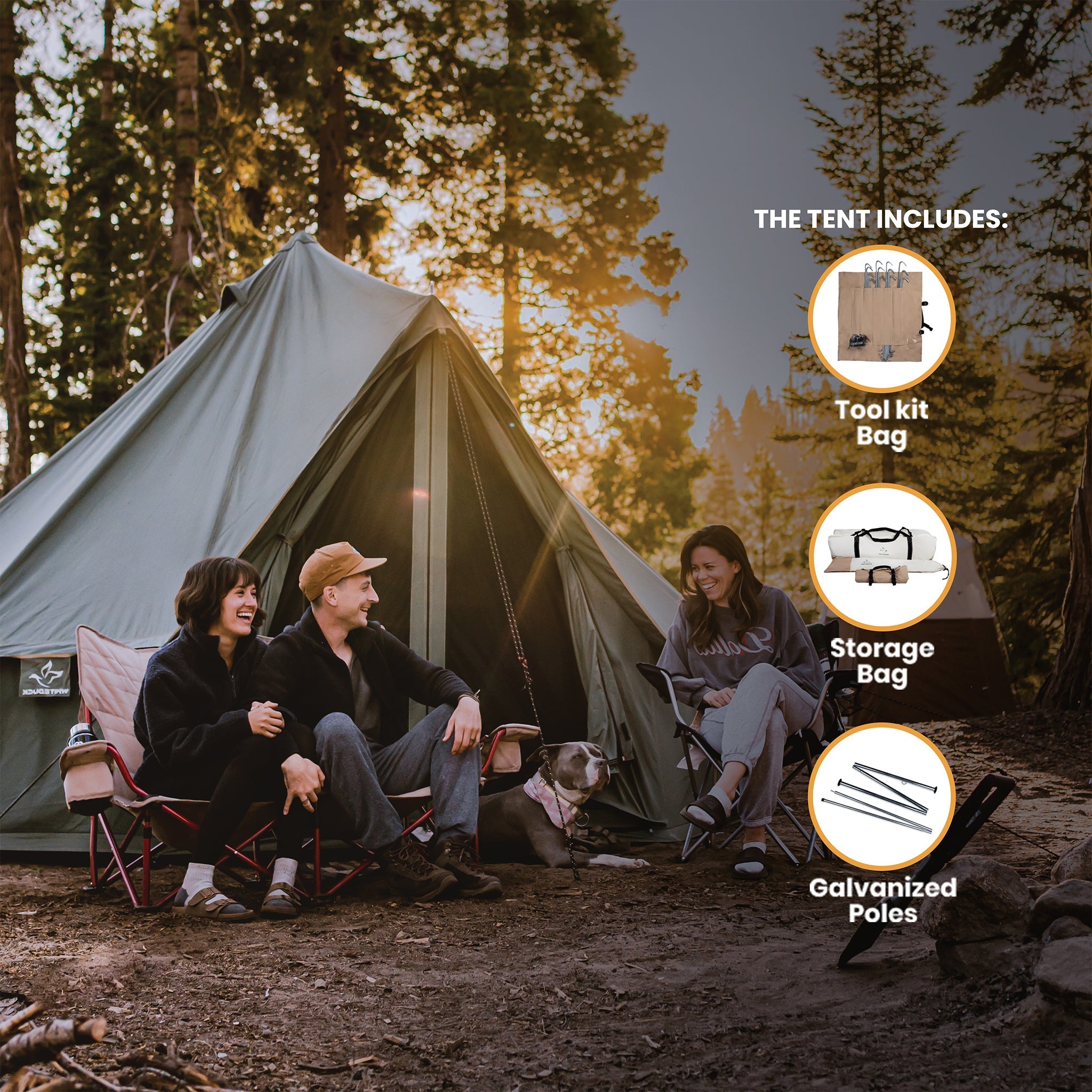 Used - 16' Regatta Bell Tent - Realtree Edge