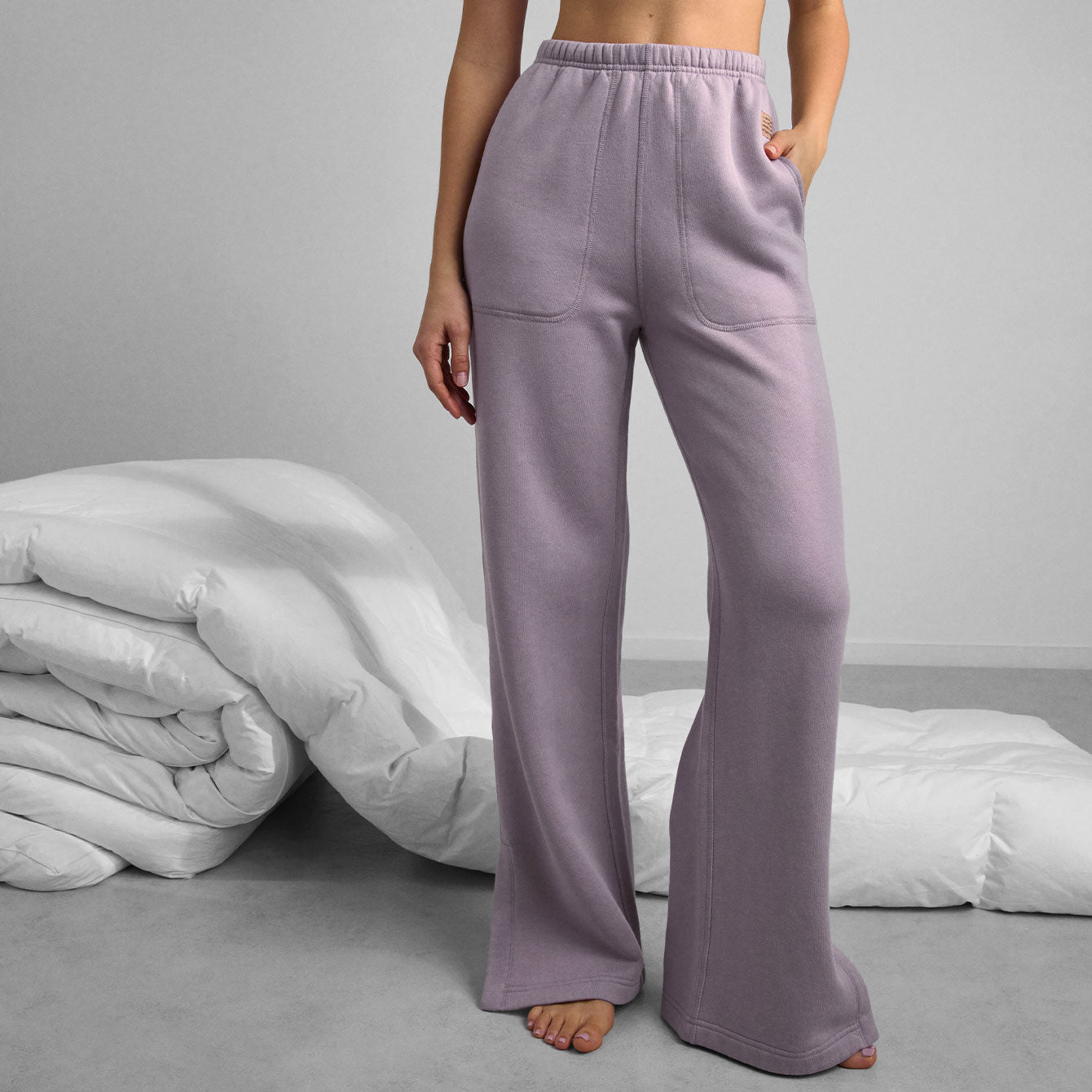 Silksweats™ Midweight Reversible Straight Leg Pant