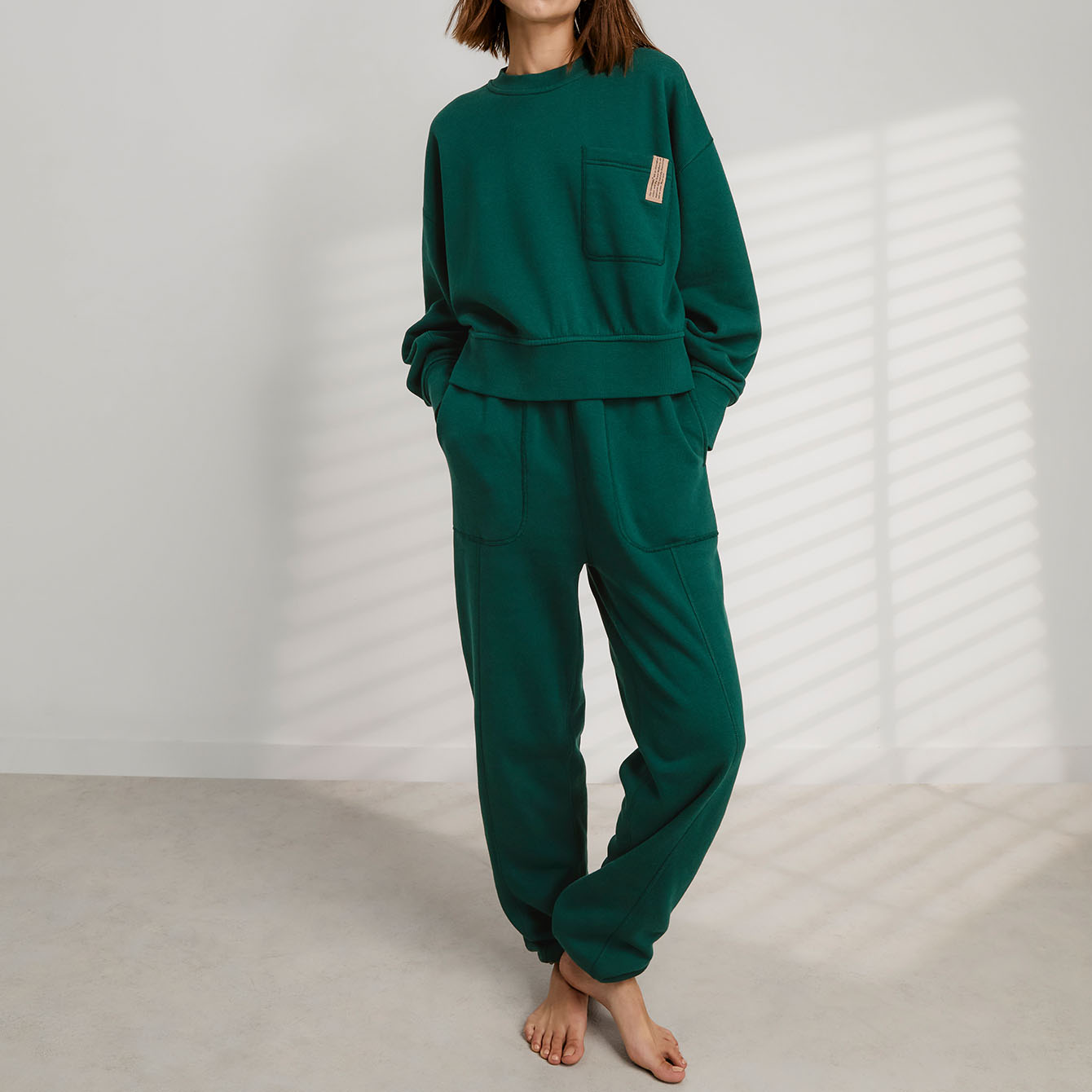 Silksweats™ Midweight Reversible Seamed Jogger