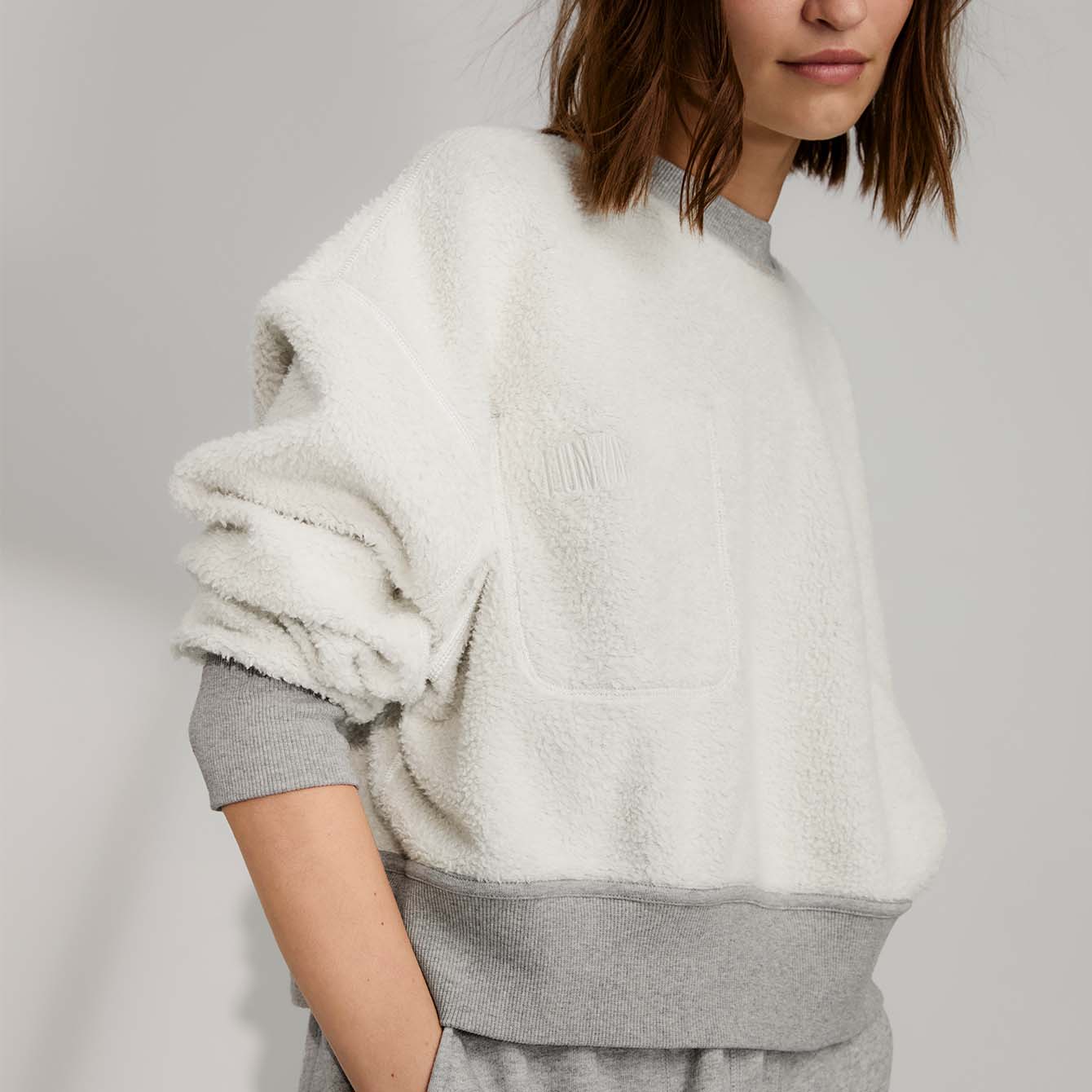 Silksweats™ Midweight Reversible Relaxed Boxy Pullover
