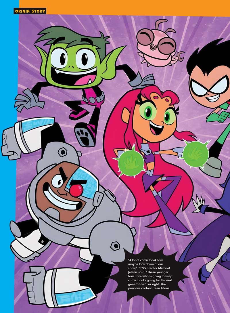 Teen Titans - Fan Guide: Heroes, Robin, Cyborg, Starfire, Ravin, Villains, Brother Blood, Blackfire, Origin Story, Timeline, Best Episodes, Jolly Fat Man, Live-Action Movie, Quizzes, Puzzles & More!