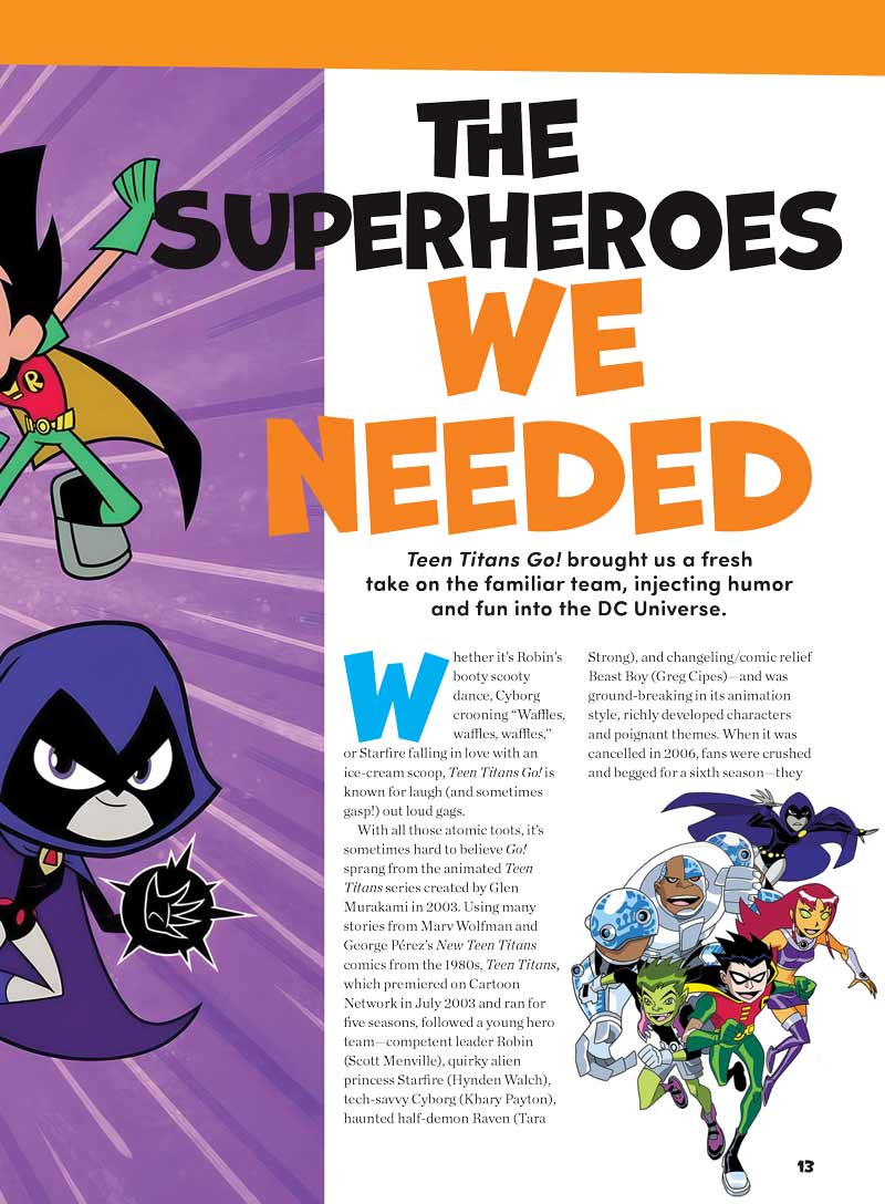 Teen Titans - Fan Guide: Heroes, Robin, Cyborg, Starfire, Ravin, Villains, Brother Blood, Blackfire, Origin Story, Timeline, Best Episodes, Jolly Fat Man, Live-Action Movie, Quizzes, Puzzles & More!