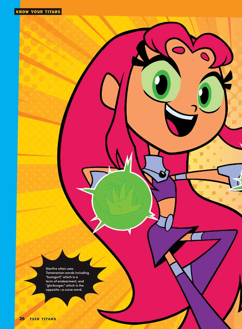 Teen Titans - Fan Guide: Heroes, Robin, Cyborg, Starfire, Ravin, Villains, Brother Blood, Blackfire, Origin Story, Timeline, Best Episodes, Jolly Fat Man, Live-Action Movie, Quizzes, Puzzles & More!