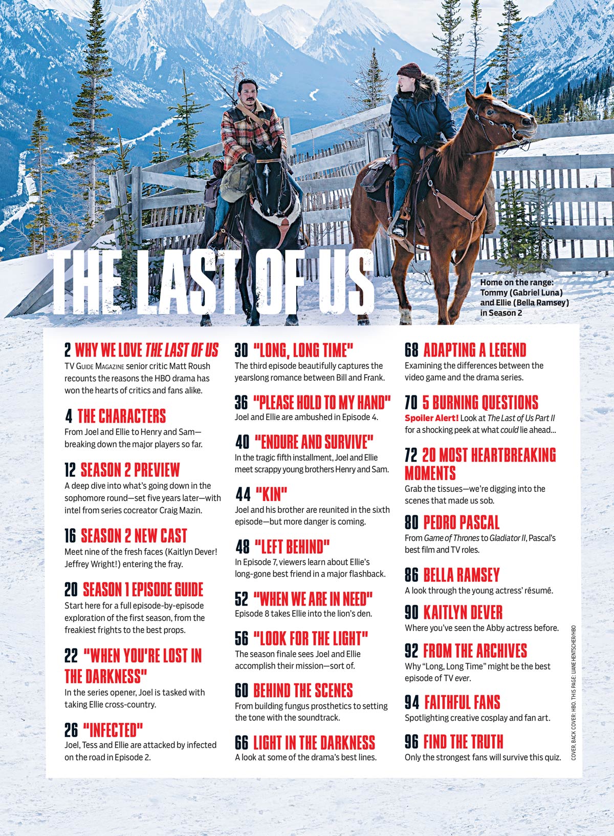 TV Guide - The Last Of Us: The Ultimate Survival Story, Abby's Brutal Arrival, New Enemies, Joel & Ellie's Epic Survival in Season 2, Apocalyptic Struggles, Behind The Scenes Secrets & More!