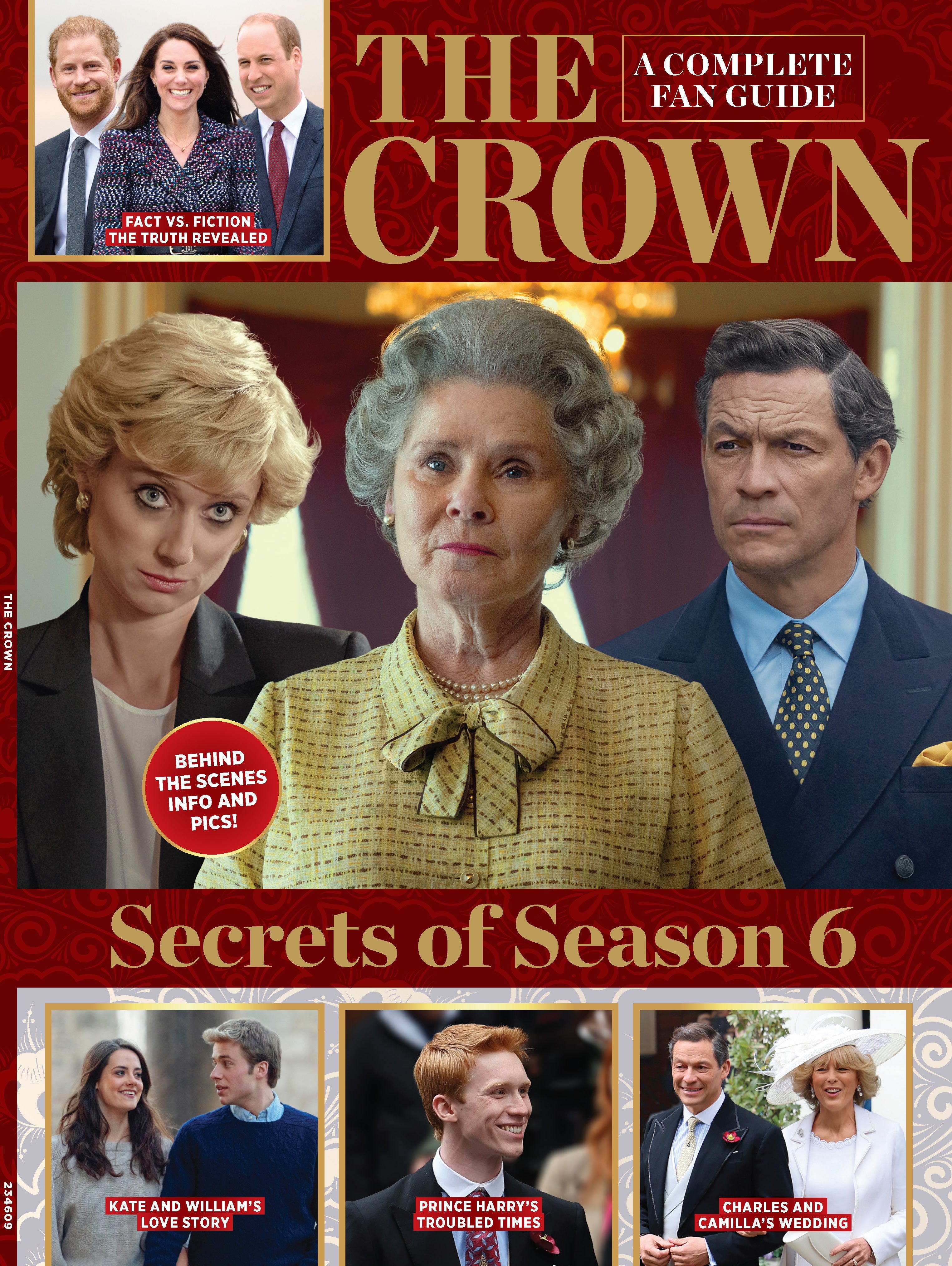 The Crown - Secrets Of Season 6: Fan Guide, Netflix, Fact vs. Fiction, Royal Family, Queen Elizabeth II, Princess Diana, King Charles III, Camilla Bowles, Prince William, Kate Middleton & Prince Harry