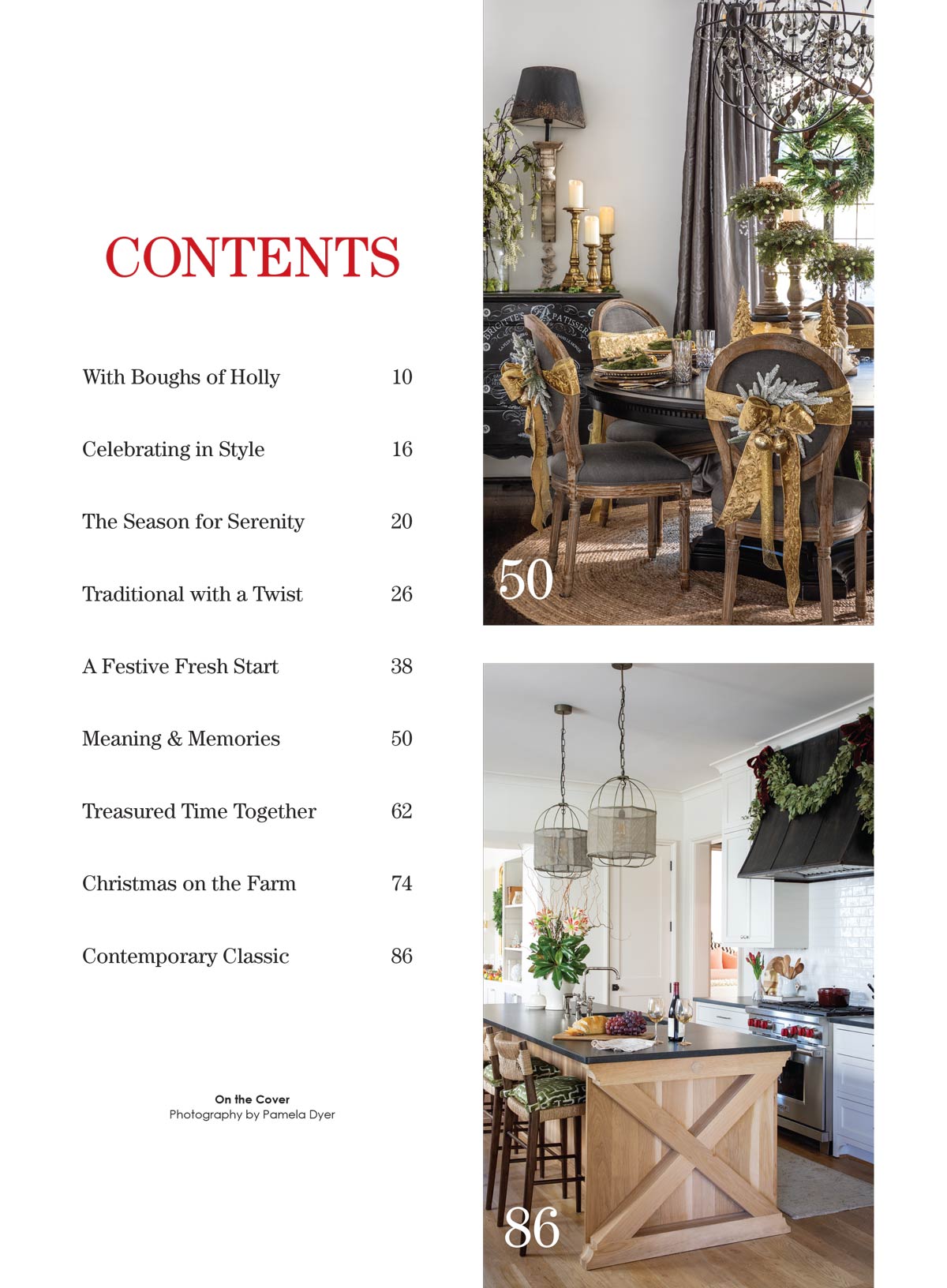 The Cottage Journal - Holiday Home: Lavish Decor & Creative Christmas Displays, Elegant Interiors & Inspirational Design, Explore Homes With Enchanting Seasonal Charm, Traditional, Contemporary & More