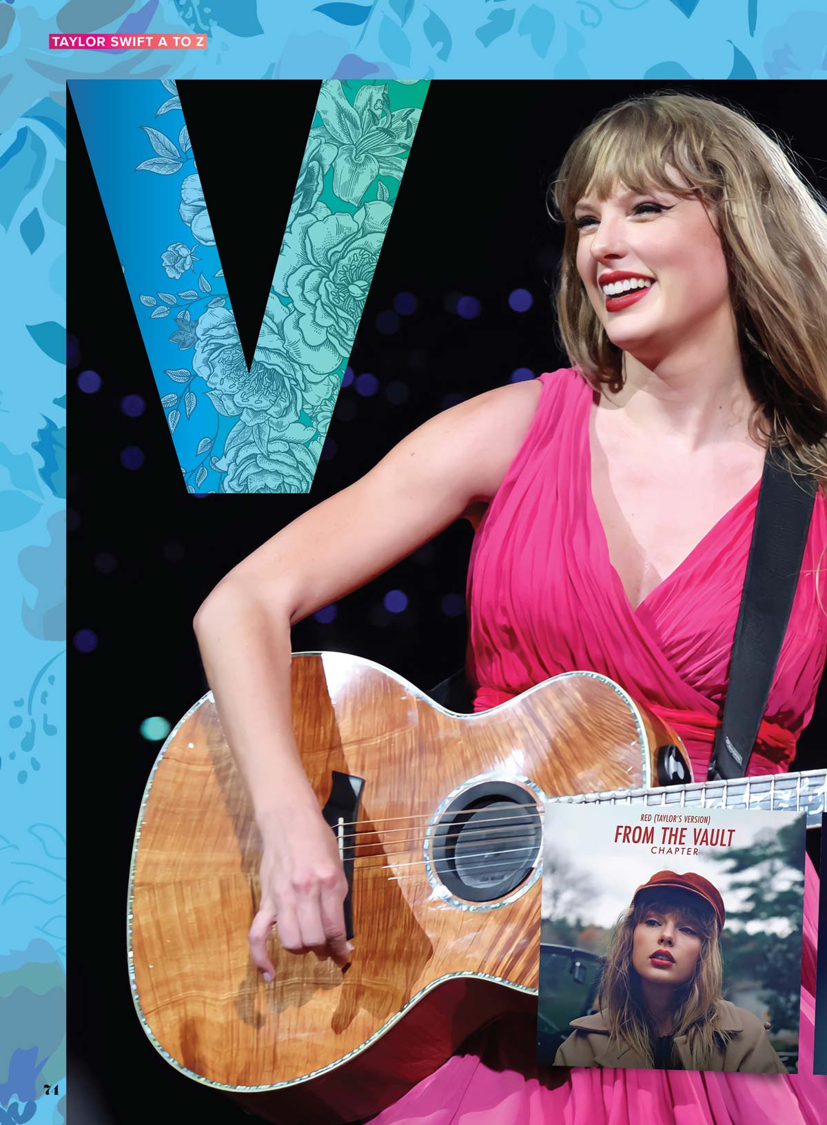 Taylor Swift - A to Z: Deep-Dive ABCs Guide, Eras Tour, Easter Eggs, Stories Behind Songs, Rerecorded Albums, Vault Tracks, Personal Life, Style Evolution, Romances, Cats, What's Next & 2 Free Posters