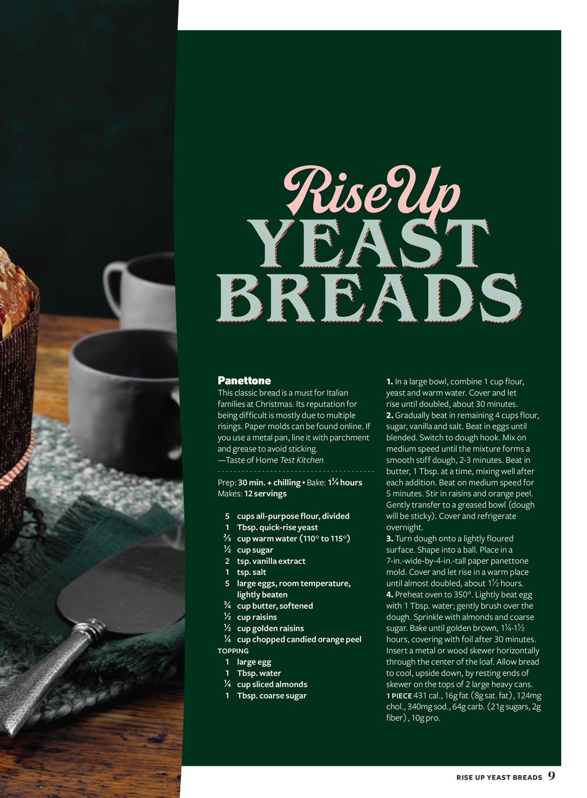 Taste Of Home - Breads: 105 Easy Recipes for Perfect Bakes, Simple Sourdough Starter, Semi-Homemade Delights, Tips & Tricks, Rustic Loaves, Quick Breads, Yummy Muffins, Golden Rolls, Biscuits & More