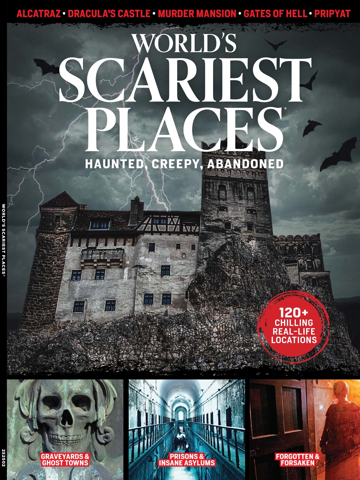World's Scariest Places - Haunted, Creepy, Abandoned: Chilling Real-Life Locations, Alcatraz, Dracula's Castle, Murder Mansion, Gates Of Hell, Graveyards, Ghost Towns, Prisons, Insane Asylums & More!