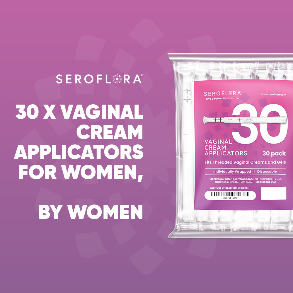 Disposable Vaginal Cream Applicators for Premarin, Estrace & many others (30ct)