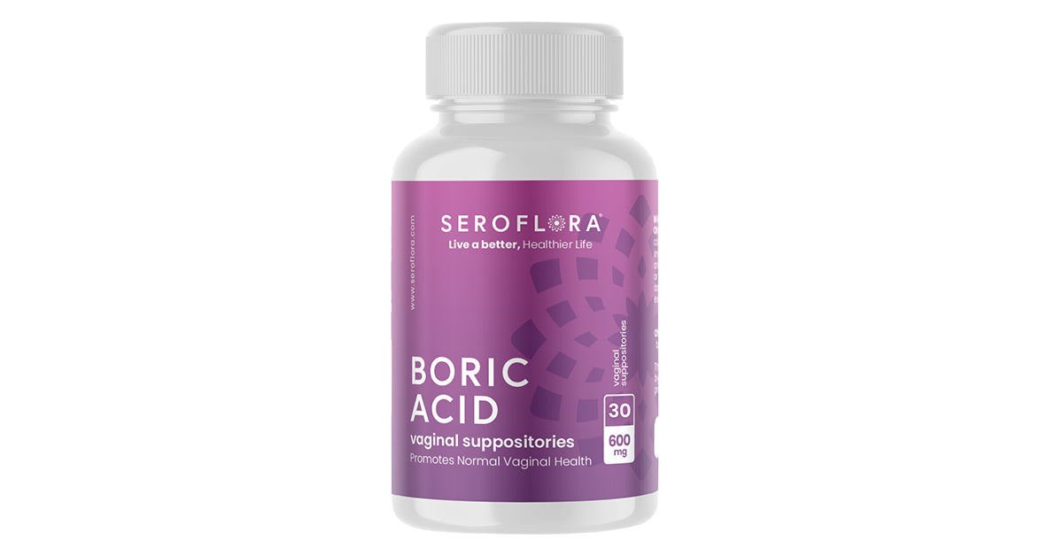 Boric Acid Vaginal Suppositories with Applicators (30/7ct)