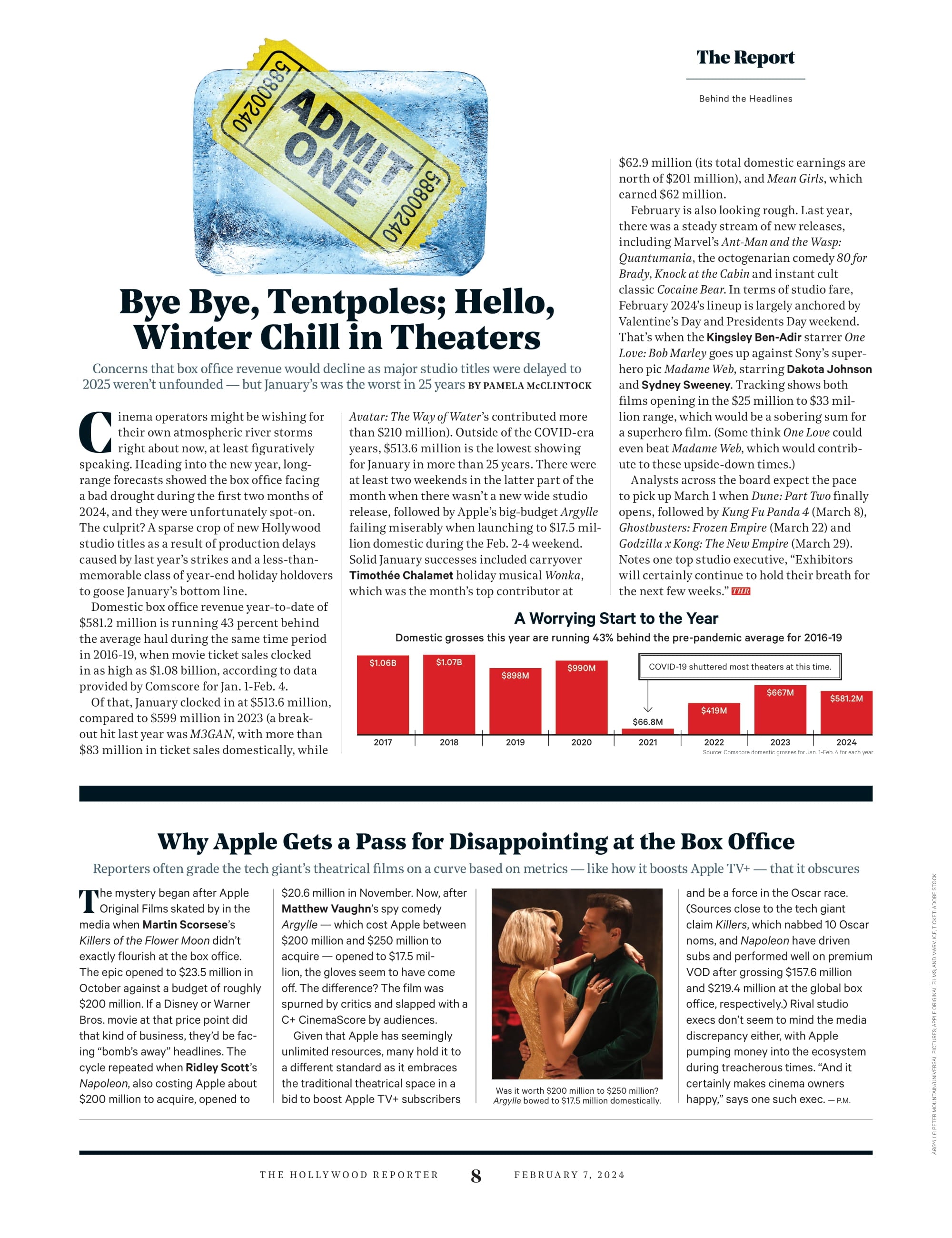 The Hollywood Reporter - 24.02.07 Edition: Mr. & Mrs. Smith, Donald Glover & Maya Erskine's Onscreen Chemistry, Offscreen Relationships & Reinventing The Sexy Spy Thriller That Made Brangelina & More!