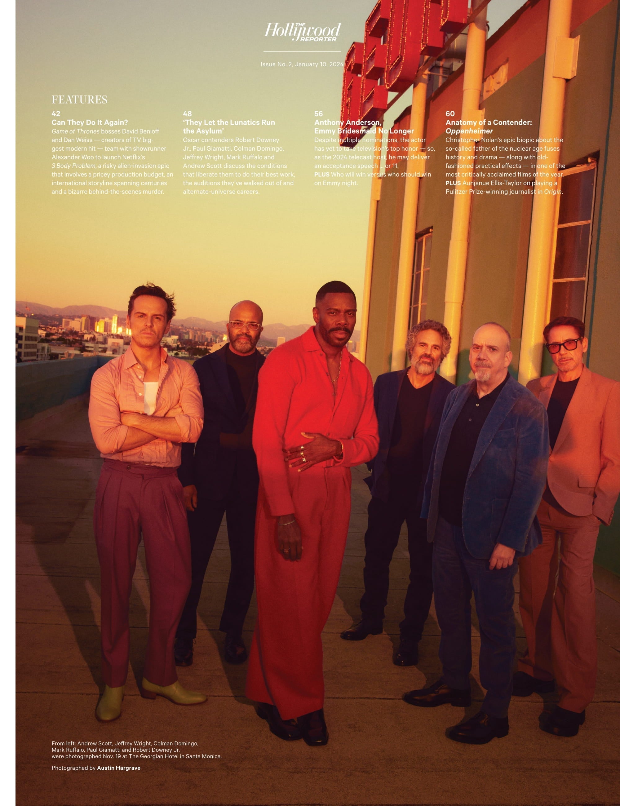 The Hollywood Reporter - 24.01.10 Edition: Mission Impossible? Netflix Enlisted Creators Of Games Of Thrones To Launch Big-Budget Alien Invasion Series 3 Body Problem, Can The Team Pull It Off? & More