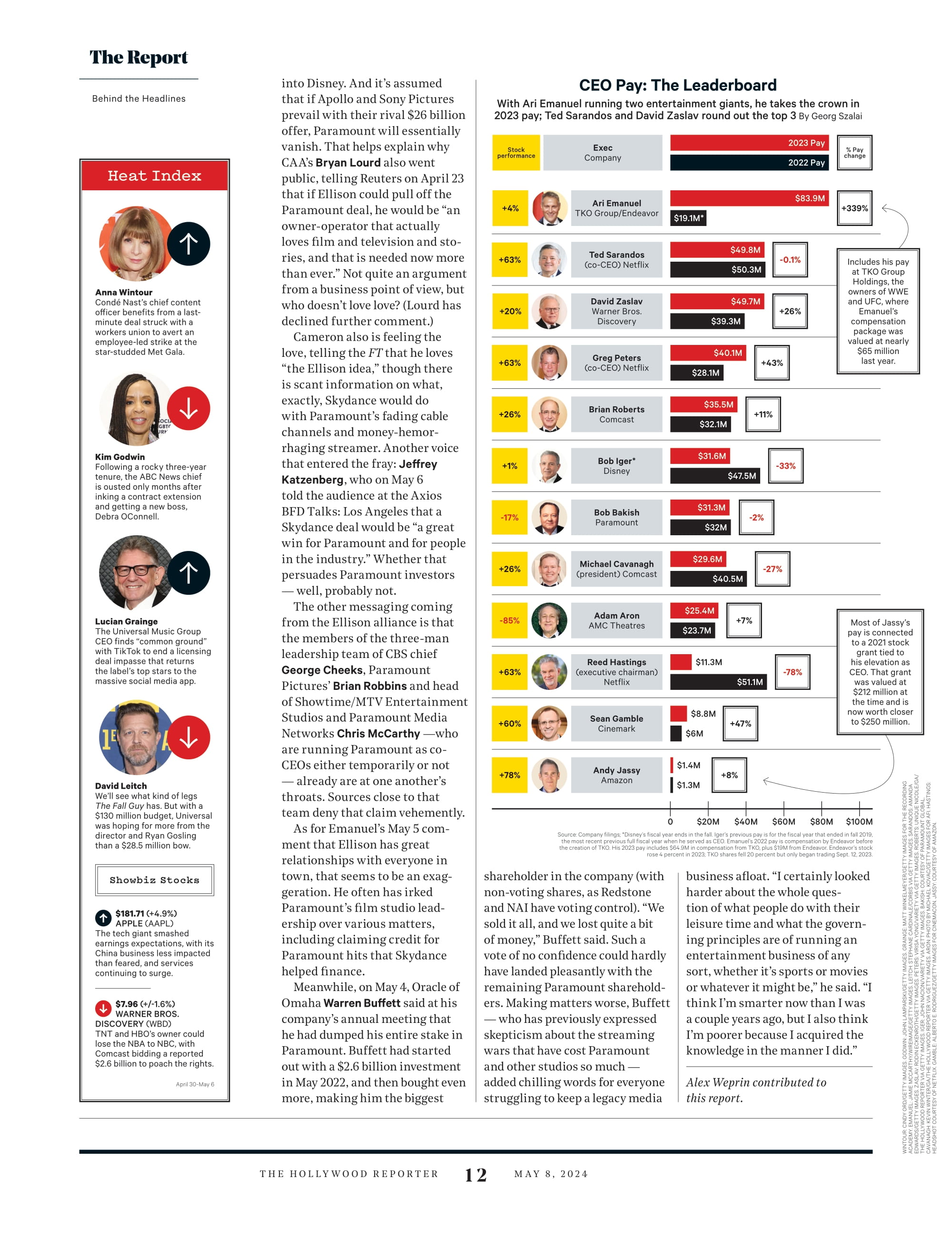 The Hollywood Reporter - 24.05.08 Edition: What, Me Worry? Angry Ex-Housewives In Revolt But Watch What Happens Live Host Andy Cohen Has No Regrets, Games Of Thrones Breakout Nathalie Emmanuel & More!