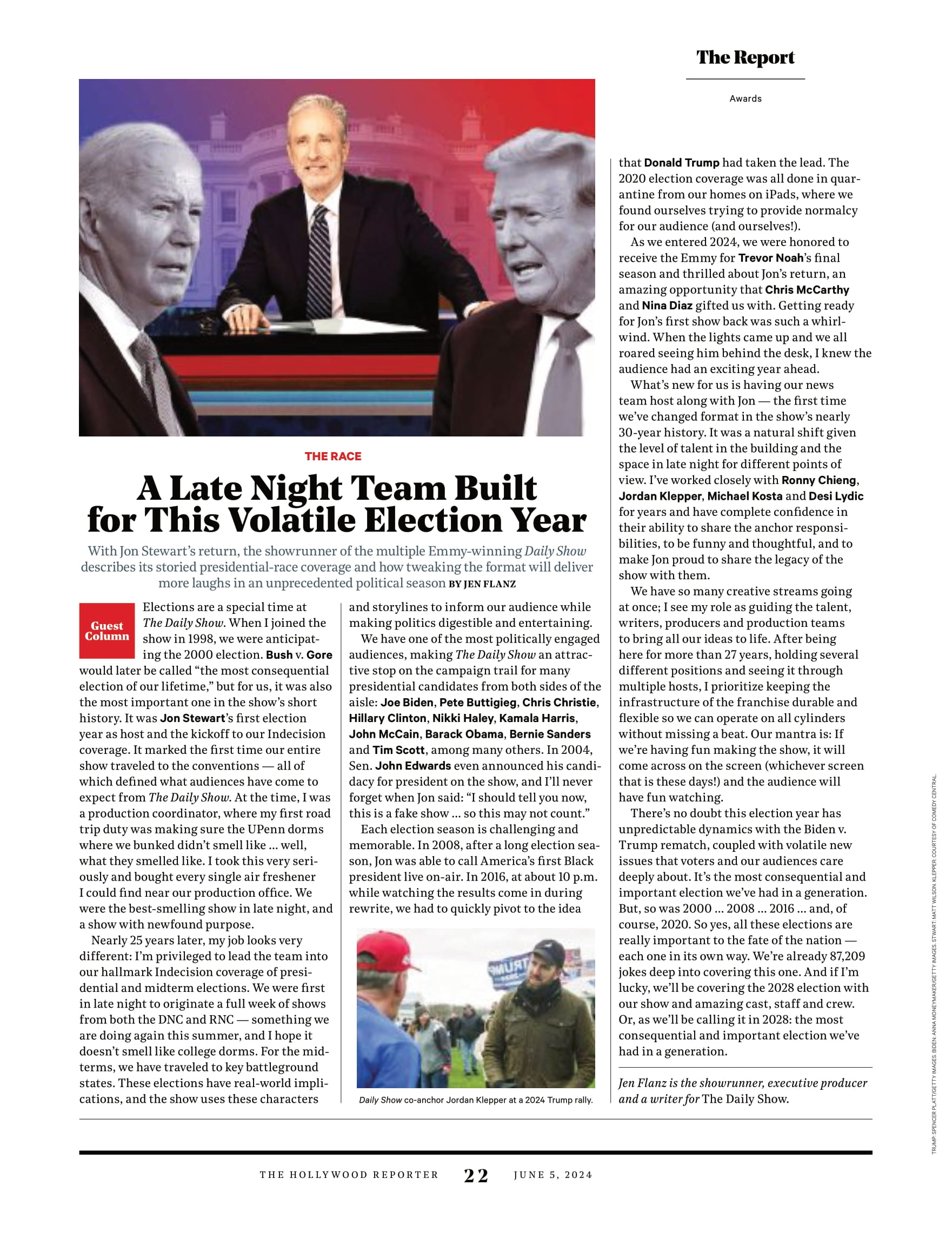 The Hollywood Reporter - 24.06.05 Edition: The Two Jake Gyllenhaal's In Crime Thriller Presumed Innocent & Fitness Fanatic In Road House, Drama Actor Roundtable With Matt Bomer, John Hamm & More!