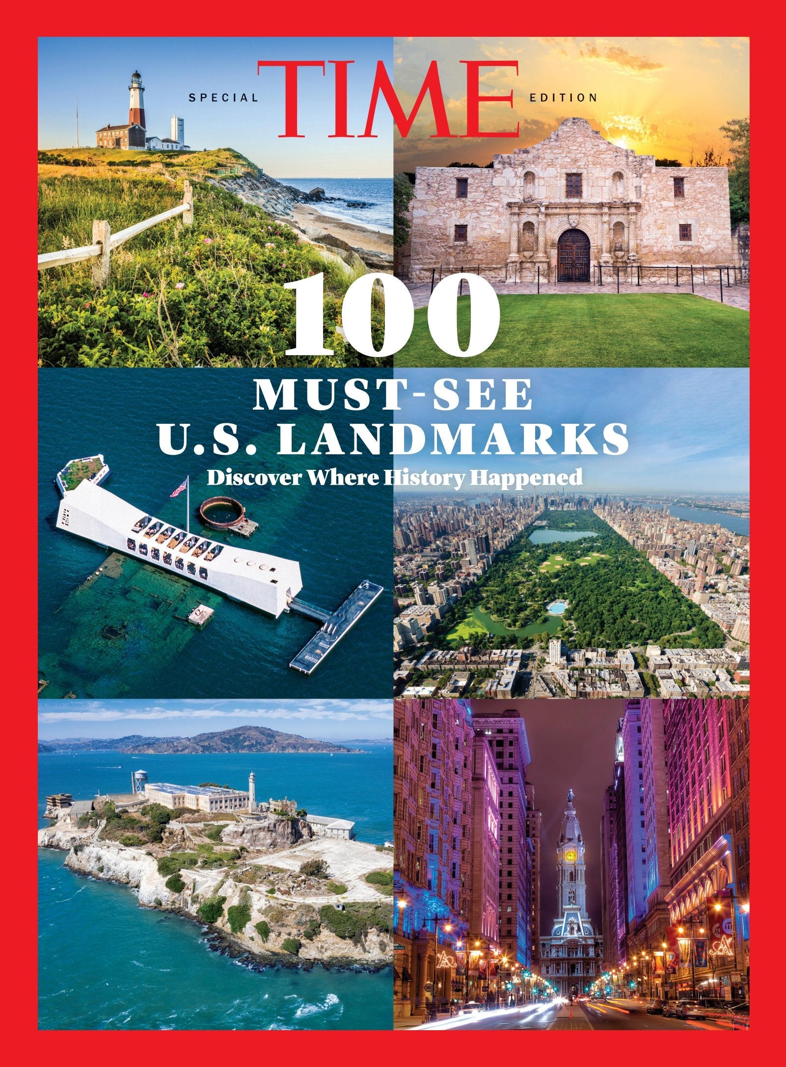 TIME Special Edition - 100 Must-See US Landmarks: Explore America's History Via National Historic Landmarks, How NHLS Are Selected, Mount Vernon, The Alamo, Central Park, Winslow Homer Studio & More!