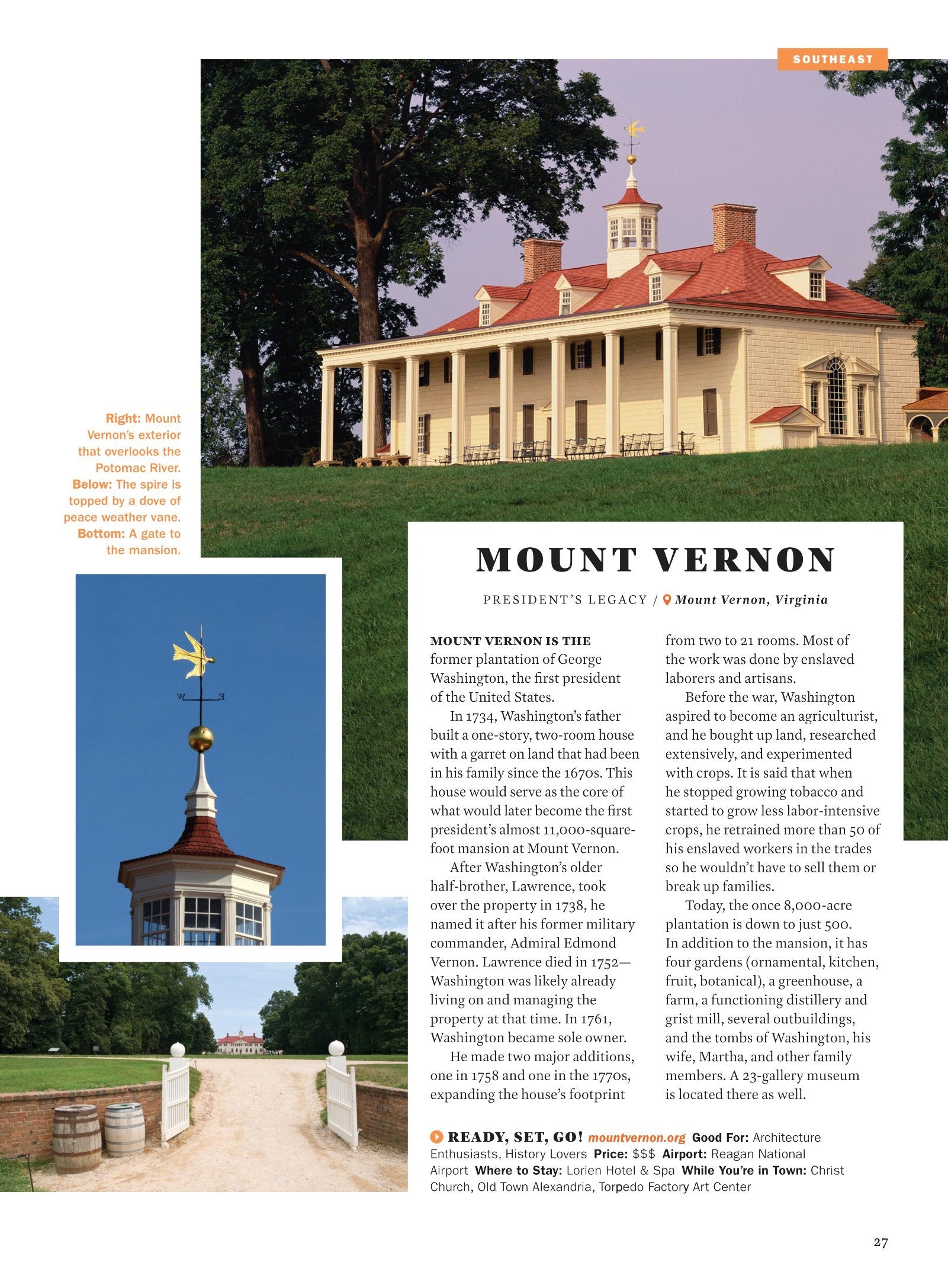 TIME Special Edition - 100 Must-See US Landmarks: Explore America's History Via National Historic Landmarks, How NHLS Are Selected, Mount Vernon, The Alamo, Central Park, Winslow Homer Studio & More!