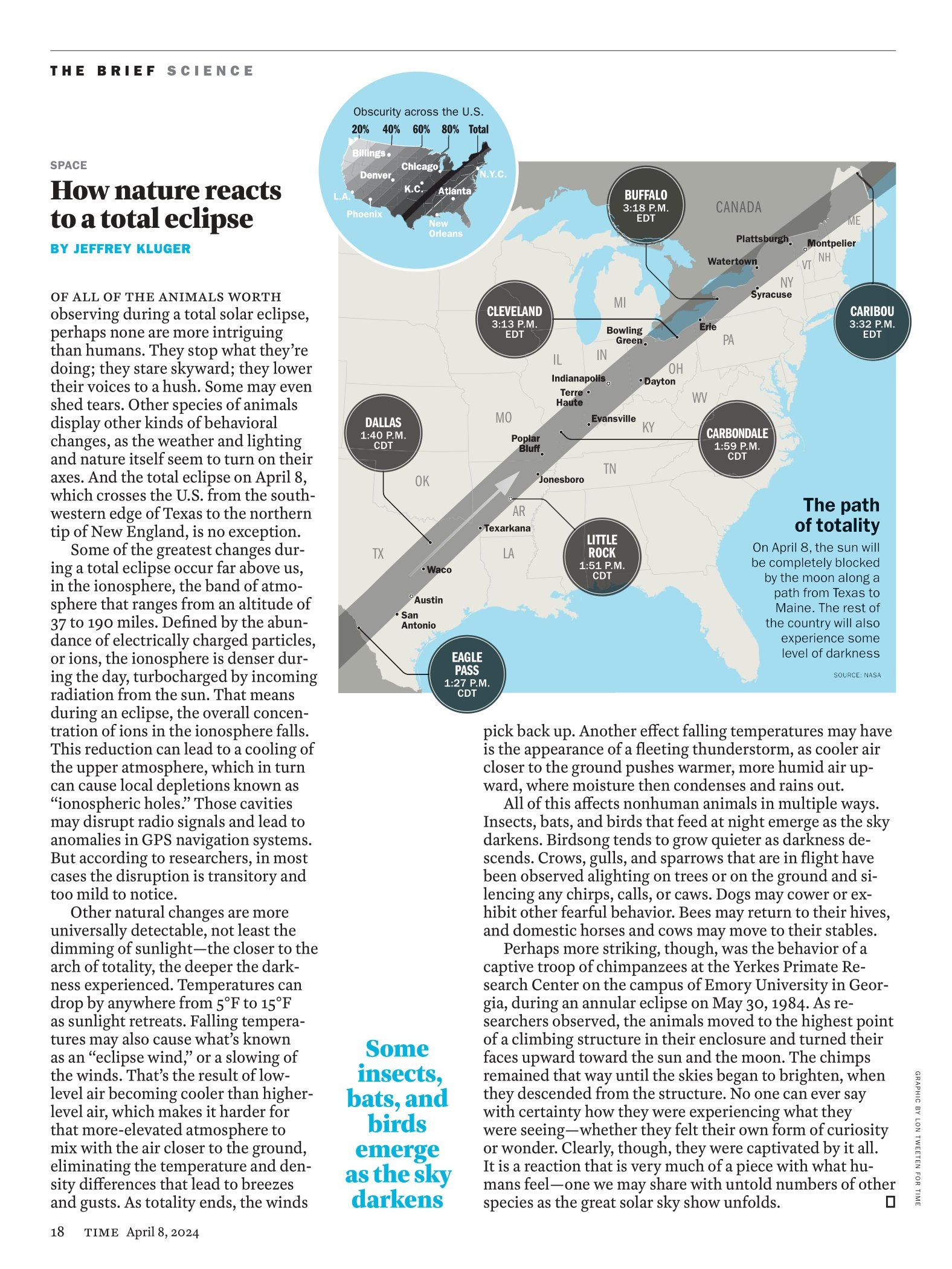 TIME Magazine - 04.08.24 Edition: Jane Fonda's Next Act, The Earth Awards, Banning TikTok, Kate Middleton's Cancer Fight, UAE Ai Ambitions, Biden Behind, India's 44-Day Election, Solar Eclipse & More!