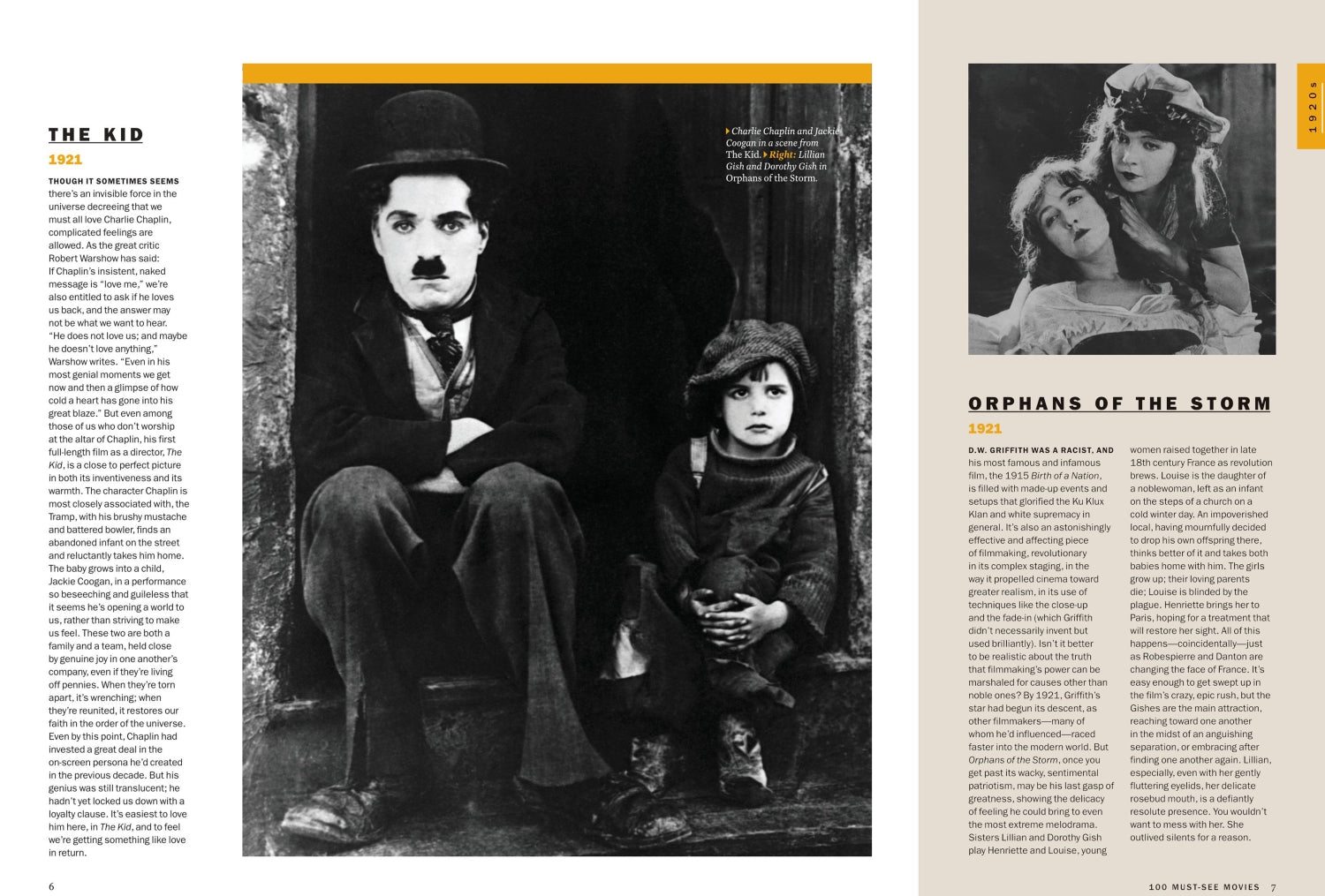 TIME Special Edition - 100 Must-See Movies: By The Decade, The Kid, Orphans Of The Storm, Scarface, Gone With The Wind, Young Frankenstein, The Godfather, E.T., Taxi Driver, Under The Skin & More!