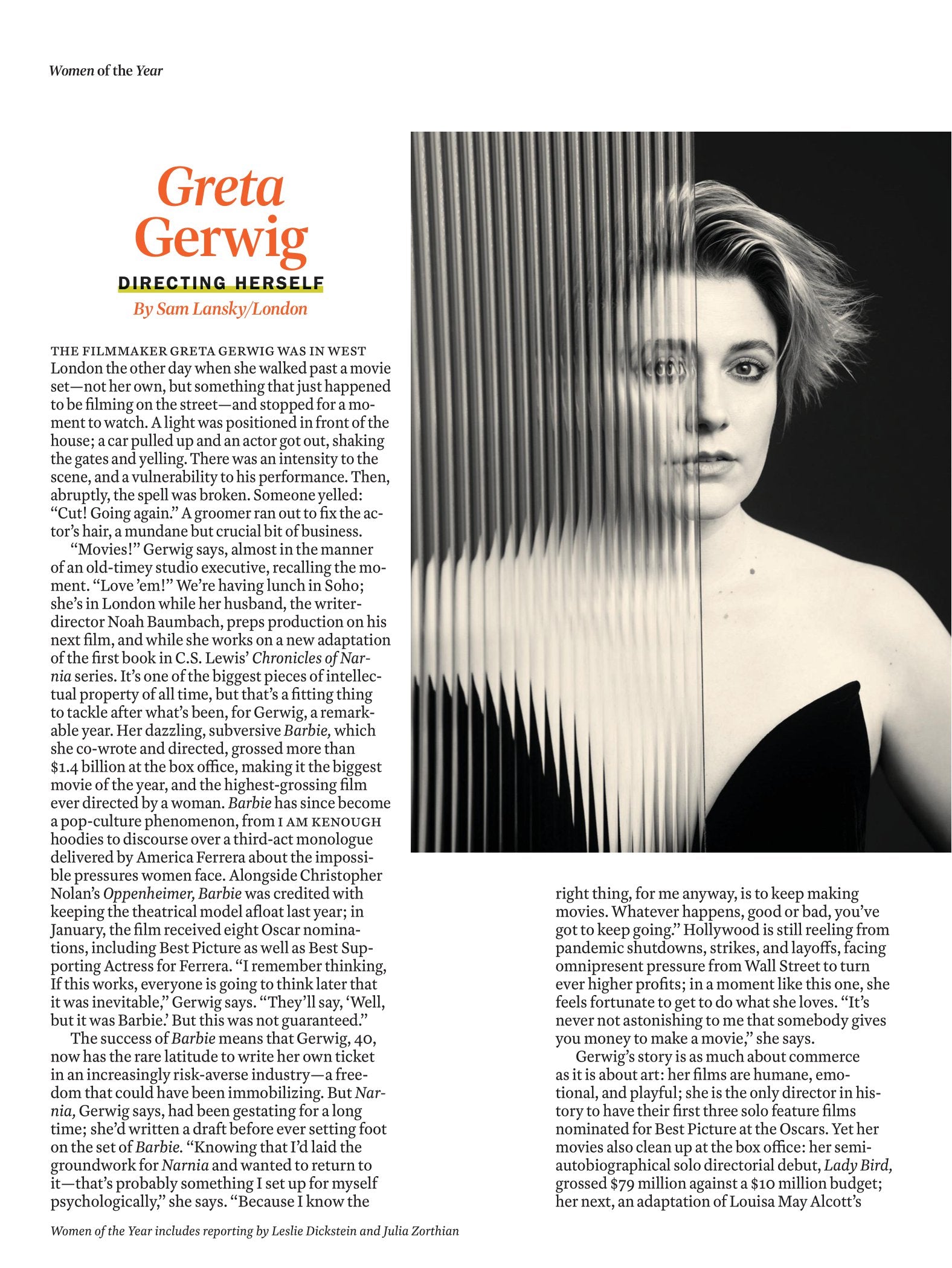TIME Magazine - 03.11.24 Edition: Women Of The Year Greta Gerwig, 11 Leaders Building An Equal Feature, Antisemitism, Donald Trump's Many Trials, South Korea's Demographic Crisis, Ukraine War & More!