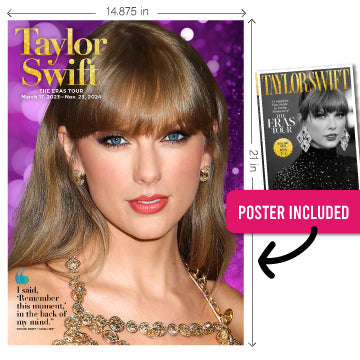 Taylor Swift - Fan Guide To The Eras Tour: 4 Collectible Covers, 1 Keepsake Issue, Swifties, Rehearsals, Concerts, Special Guests, Songs, Sets, Designer Outfits, Cities, 10 Eras, 100 Photos & Poster!