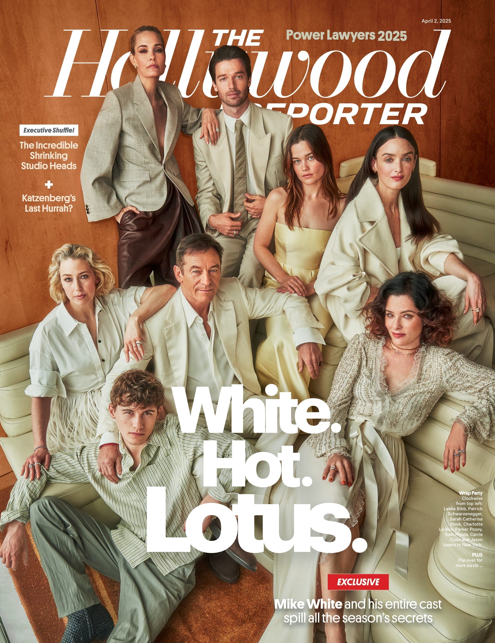 The Hollywood Reporter - 25.04.02 Edition: The White Lotus Season 3, Hollywood's Power Lawyers 2025, Jeffrey Katzenberg's Downfall, Sundance’s Big Move, Charlie Brooker, Will Poulter & More!