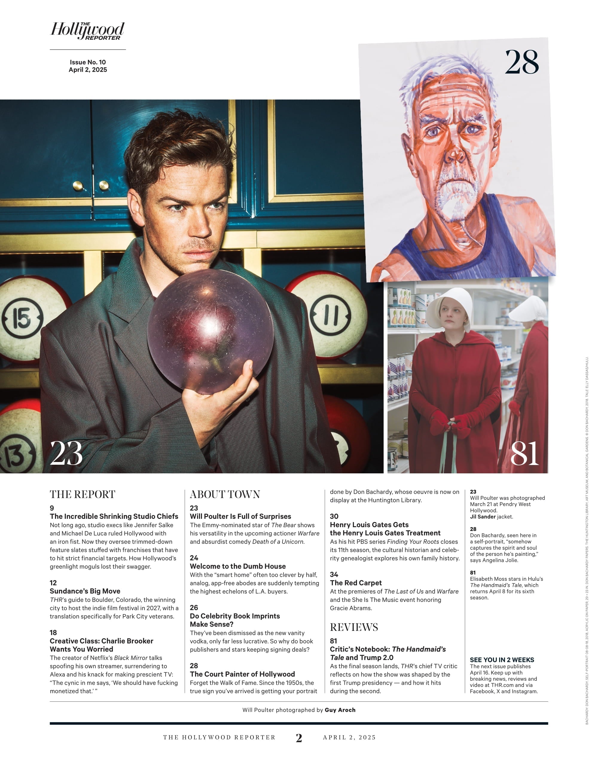 The Hollywood Reporter - 25.04.02 Edition: The White Lotus Season 3, Hollywood's Power Lawyers 2025, Jeffrey Katzenberg's Downfall, Sundance’s Big Move, Charlie Brooker, Will Poulter & More!