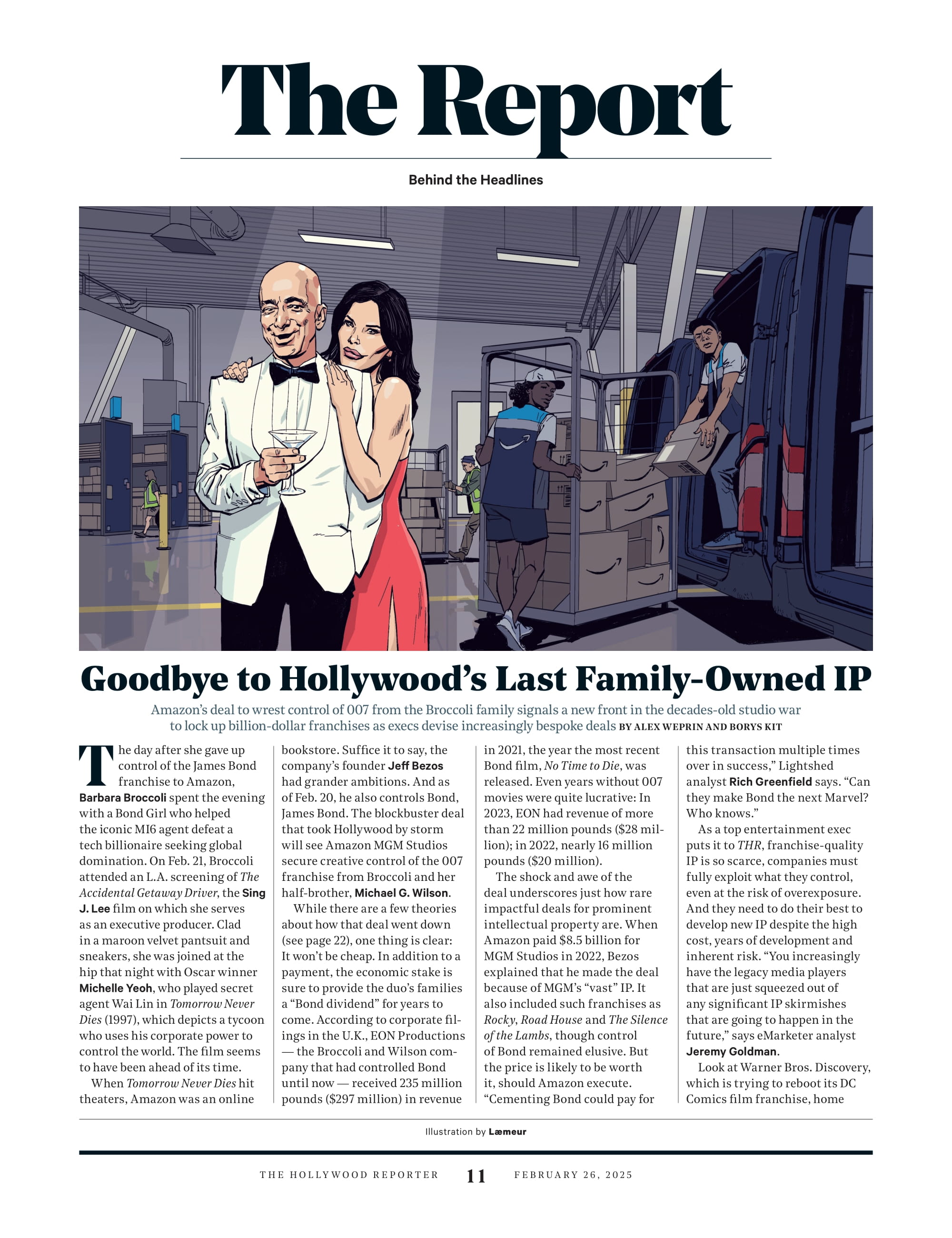 The Hollywood Reporter - 25.02.26 Edition: Oscars 2025, Oscars' In Memoriam Drama, Oscars In 40 Years, Oscar-Night Impresario Bruce Vilanch, Most Iconic Oscar Photos, Most Wildest Oscar Bash & More!