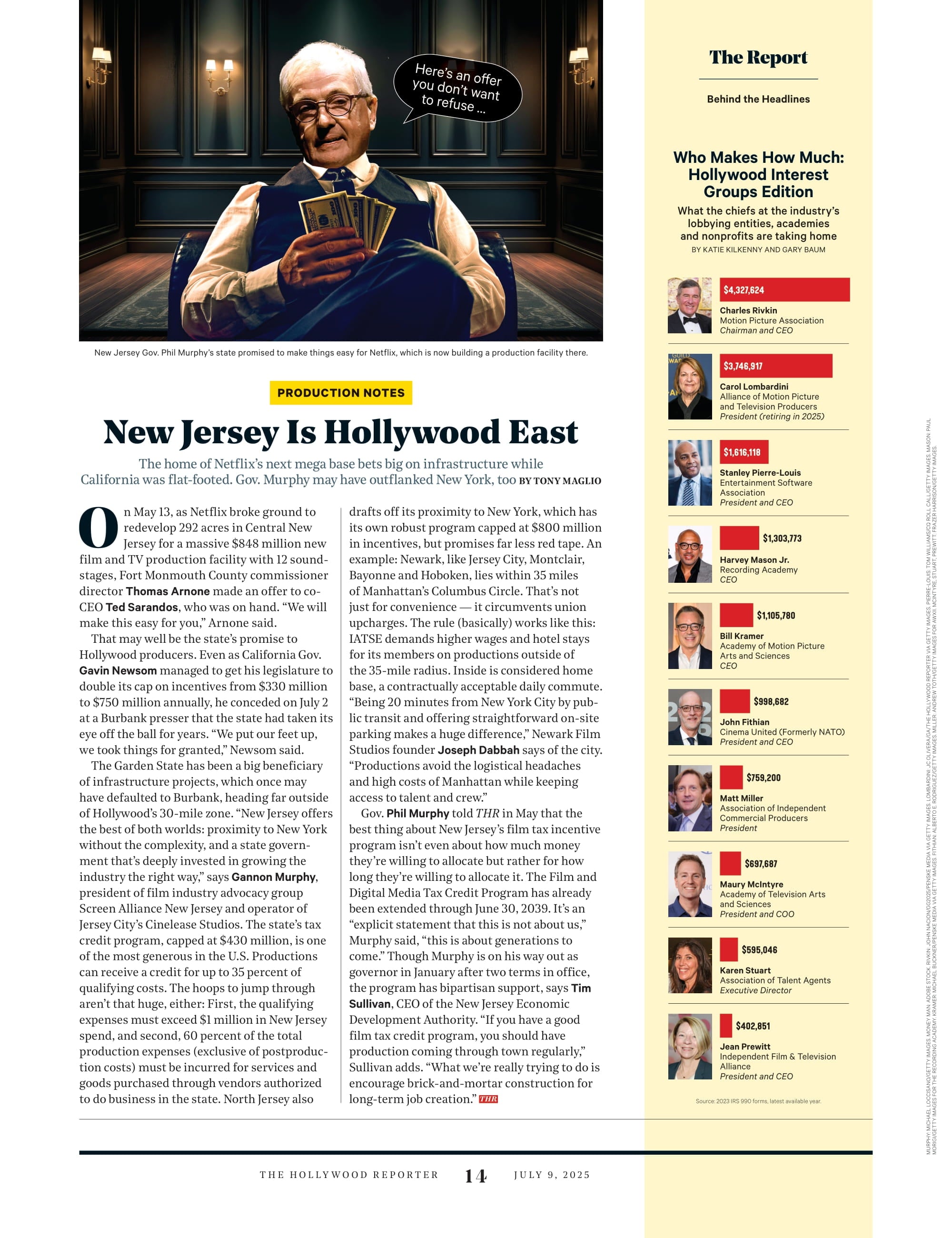 The Hollywood Reporter - 25.07.09 Edition: Keanu Reeves Impersonation Scam, Fraudsters Target Fans, Sean O’Brien’s Power Play, Mind Of SNL’s John Goodman, Superman Returns, Top Sports Lawyers & More!