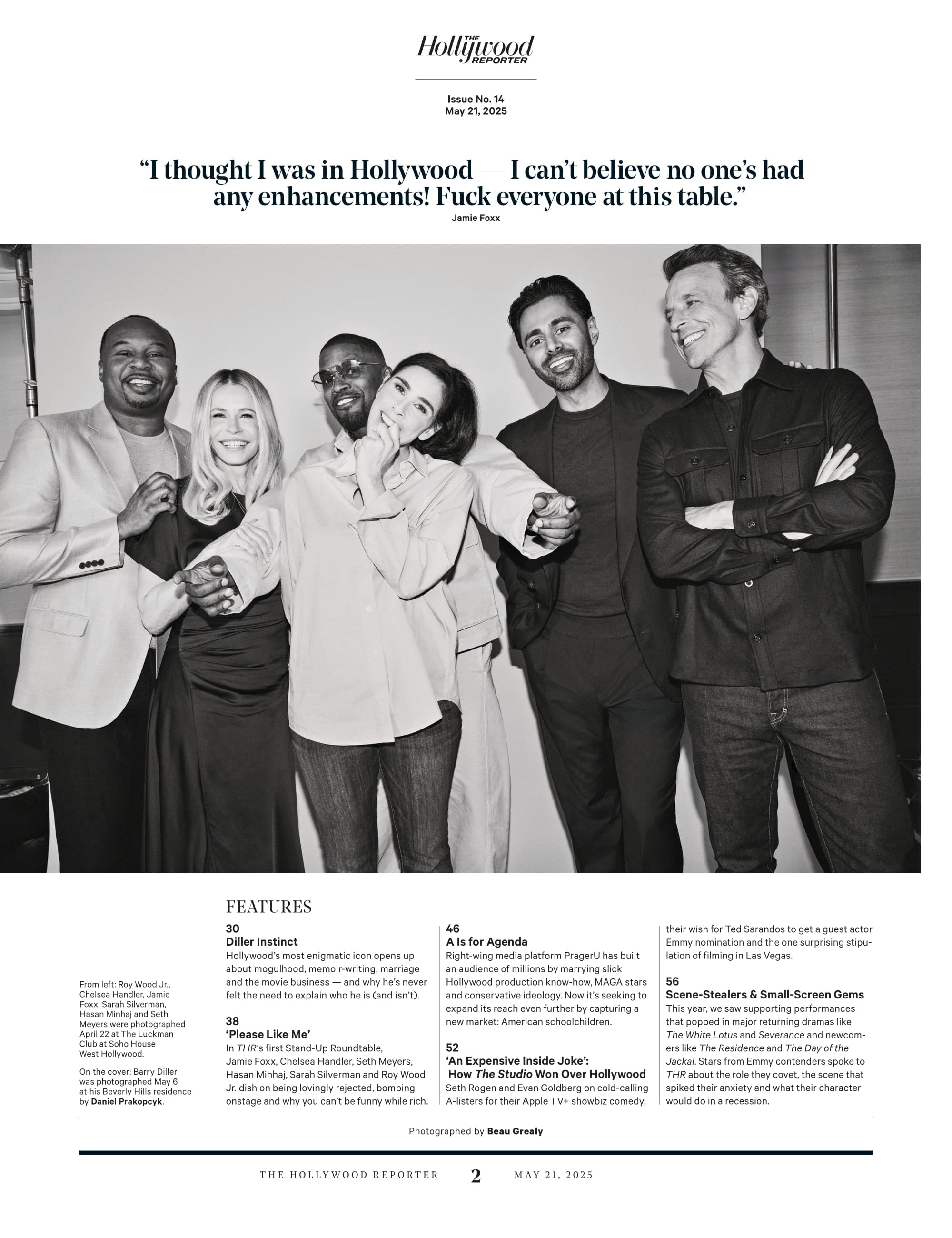 The Hollywood Reporter - 25.05.21 Edition: Enigmatic Icon Barry Diller Opens Up, AMC Slashes Ticket Prices, Can TV’s Top Brands Survive Streaming, Canada’s Most Powerful Women In Entertainment & More!