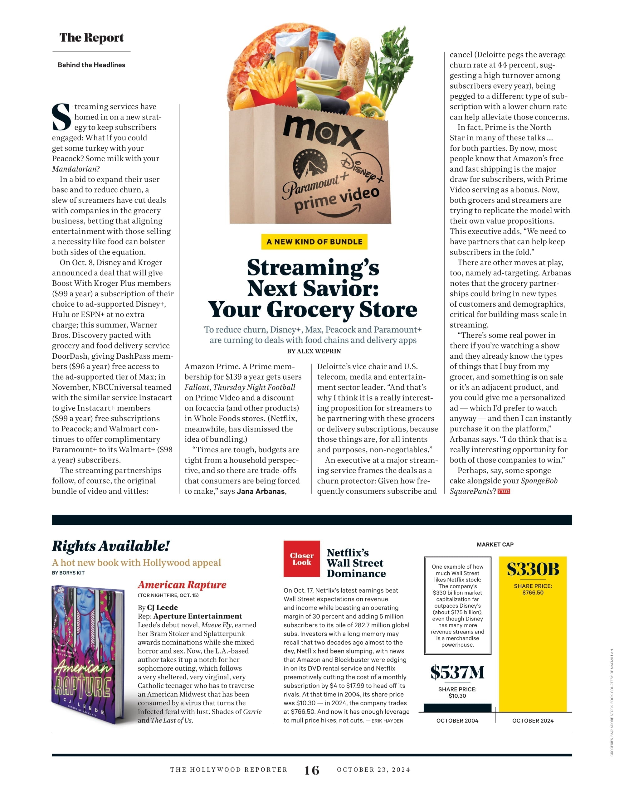 The Hollywood Reporter - 24.10.23 Edition: How Janelle Monáe Became The Queen Of Halloween, Most Spine-Chilling Scenes Ever Shot, Art The Clown Disassembled, Texas Chain Saw Massacre Turns 50 & More!