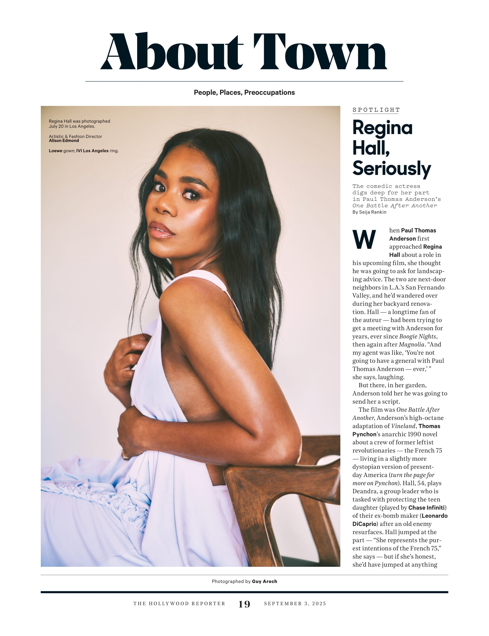 The Hollywood Reporter - 25.09.03 Edition: Toronto Film Festival 2025, Aziz Ansari, Keanu Reeves & Seth Rogen Team Up, Steven Soderbergh Goes Rogue, Risk-Taking Filmmaking,  Film Ponzi Schemes & More!