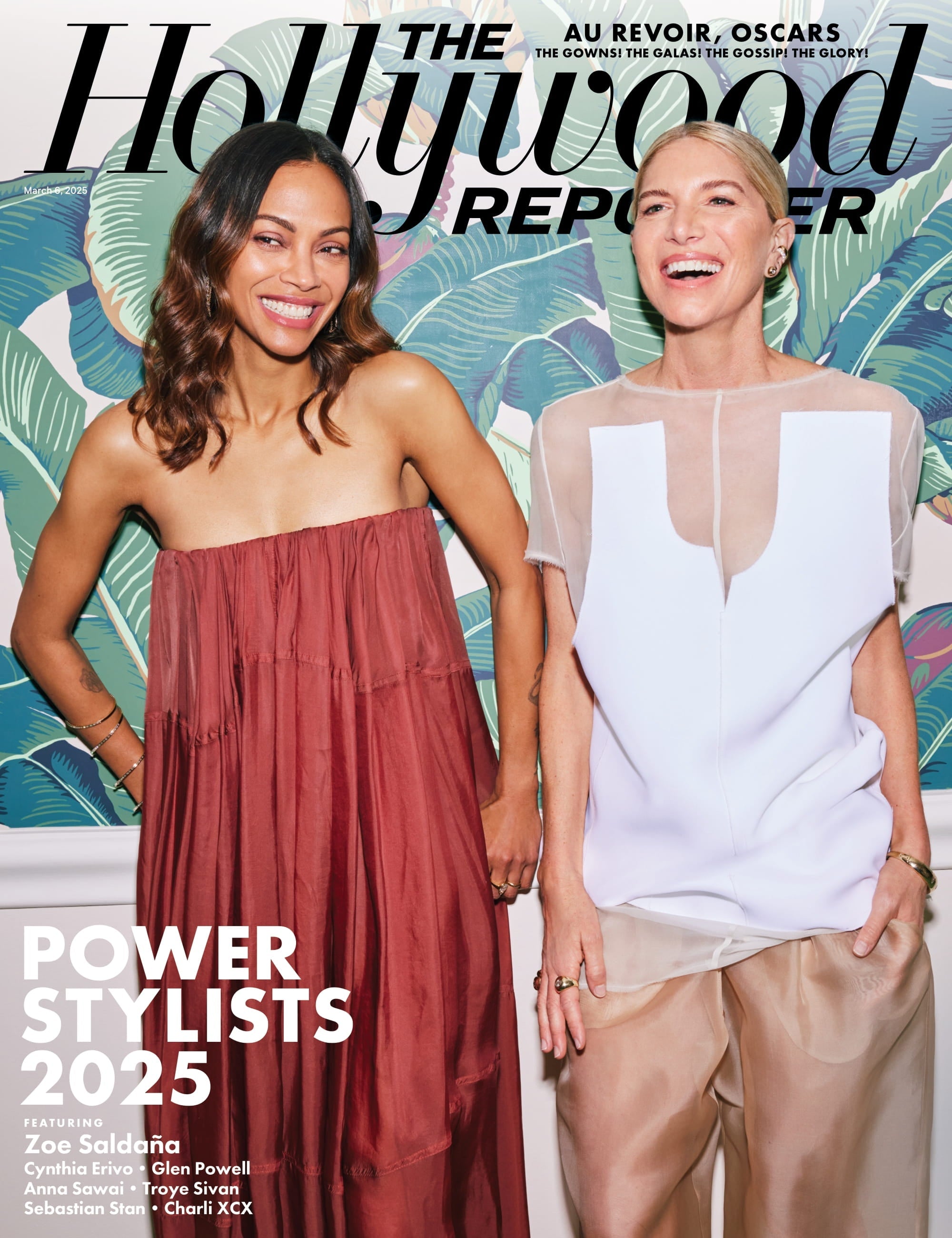 The Hollywood Reporter - 25.03.06 Edition: Power Stylists 2025 Featuring Zoe Saldãna & More! Oscars Drama, Red Carpet Fashion, Gene Hackman Tribute, Amanda Seyfried's Next Move, HBO’s Future & More!