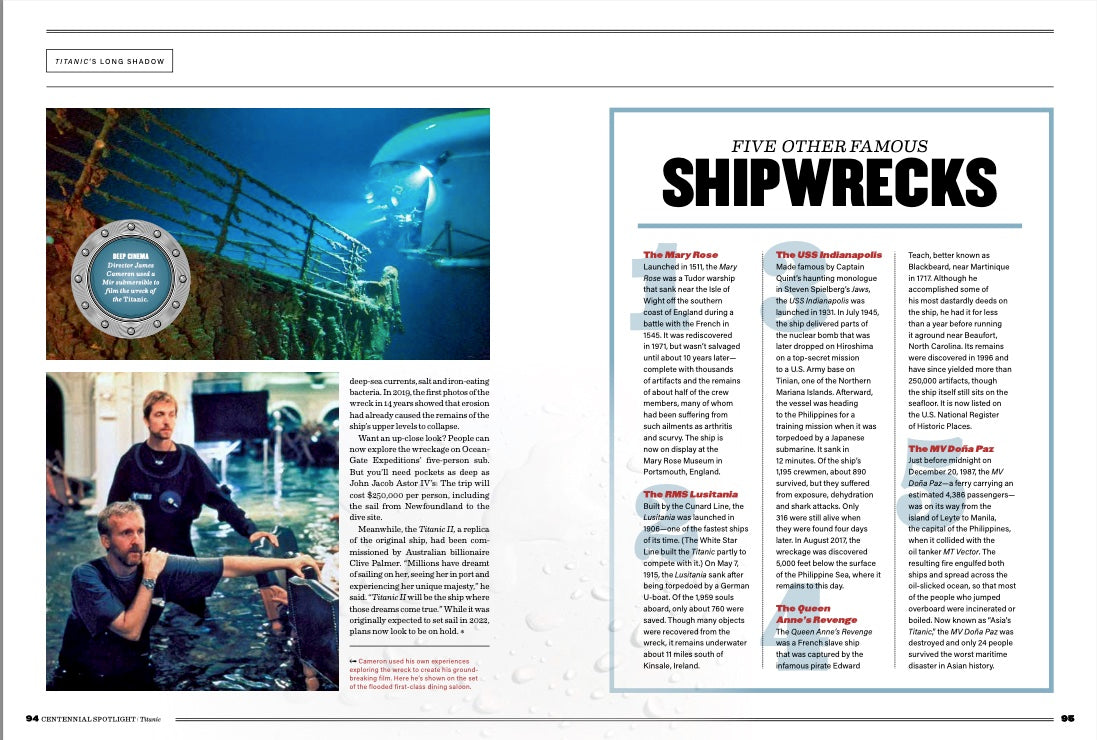 Titanic - The Truth About The Tragedy: Tour The Ship, The Captain's Fatal Errors, Survivor Stories, Plus OceanGate's Titan Submersible Crossing The Line Between Fantasy & Reality With Deadly Results