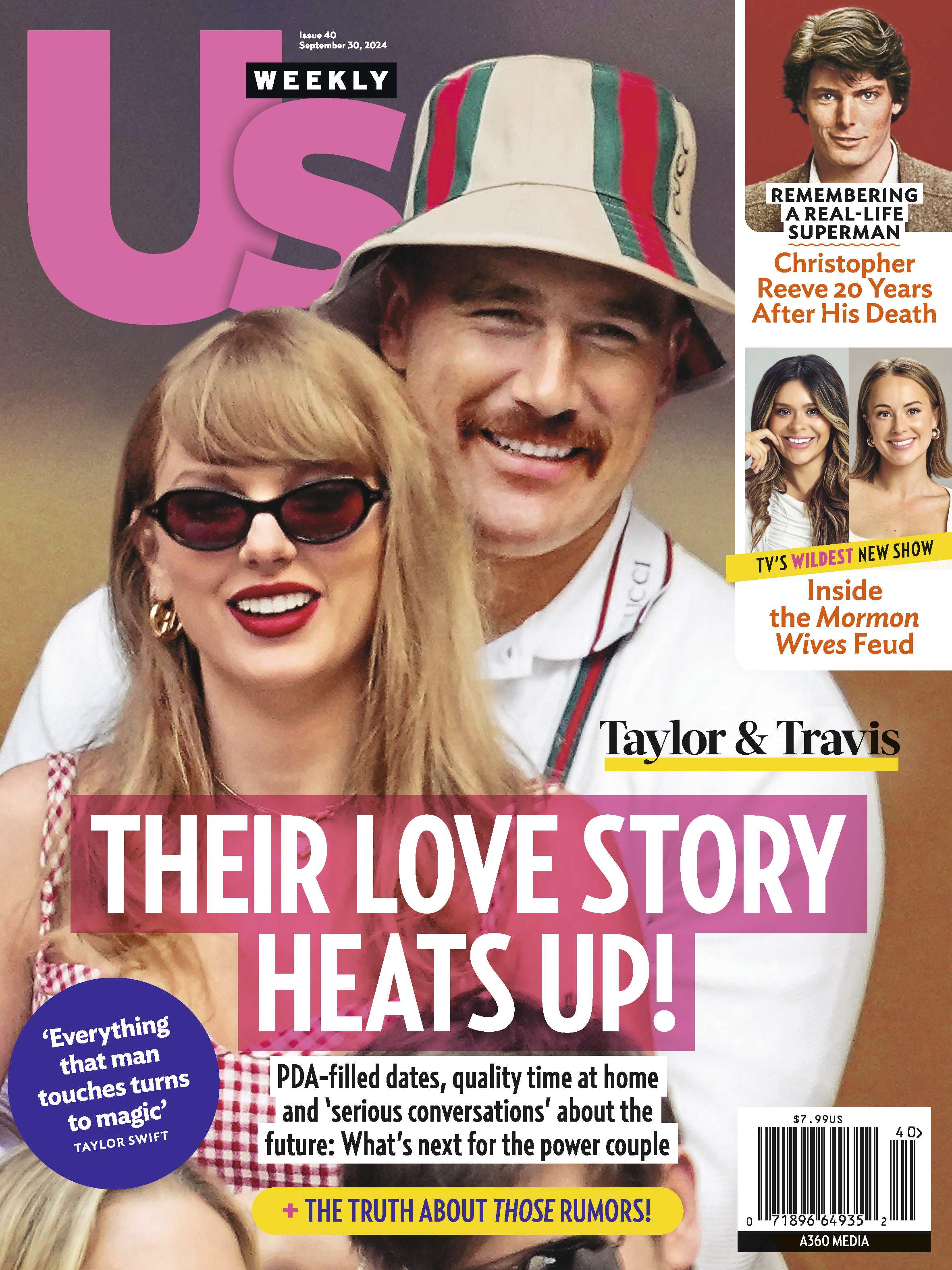 Us Weekly - 09.30.24 Travis and Taylor Their Love Story Heats Up!