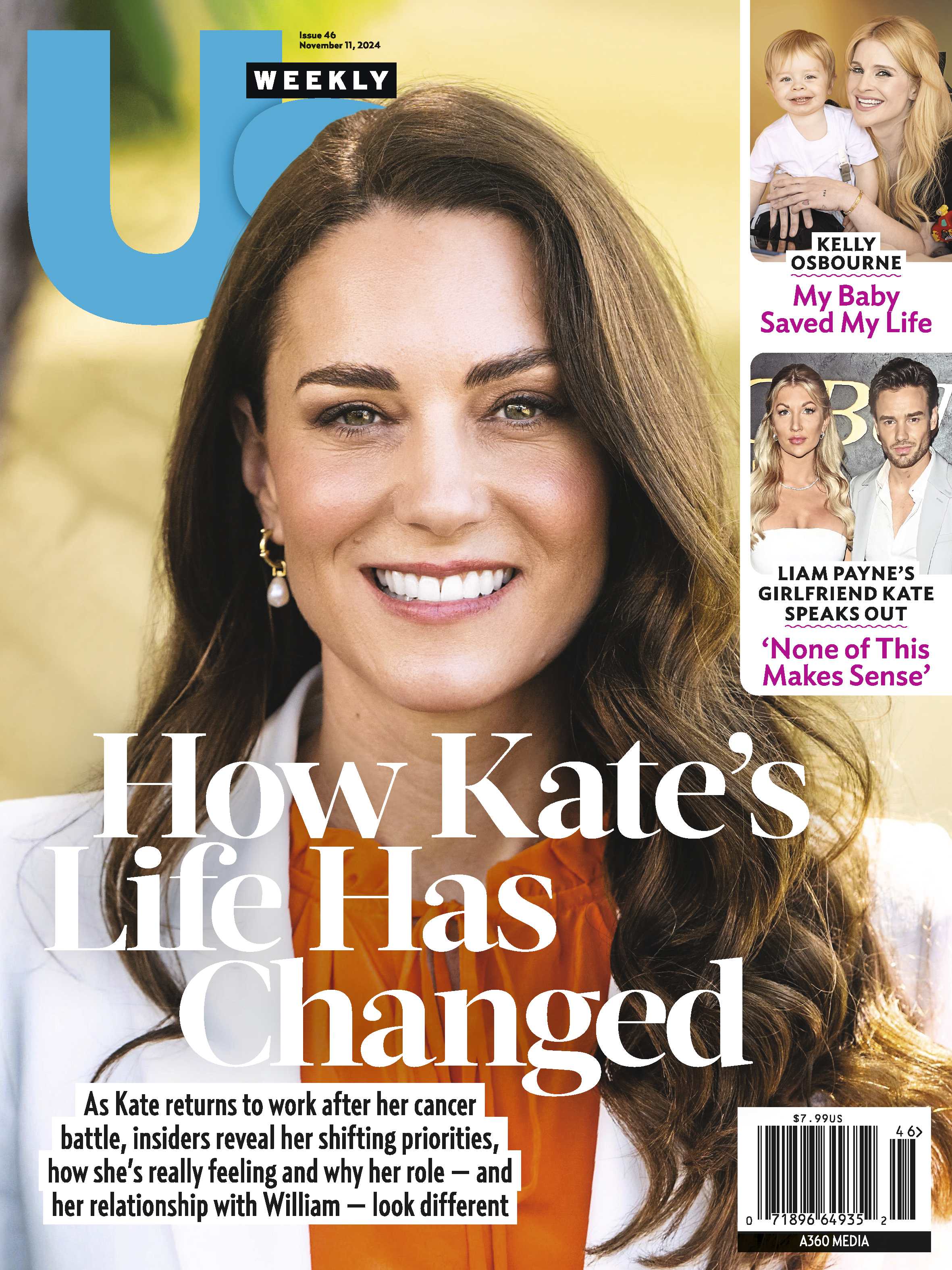 Us Weekly - 11.11.24: How Kate's Life Has Changed, New Priorities, Relationship With William & Kelly Osbourne's Baby Saved Her Life, Embracing Motherhood & More!