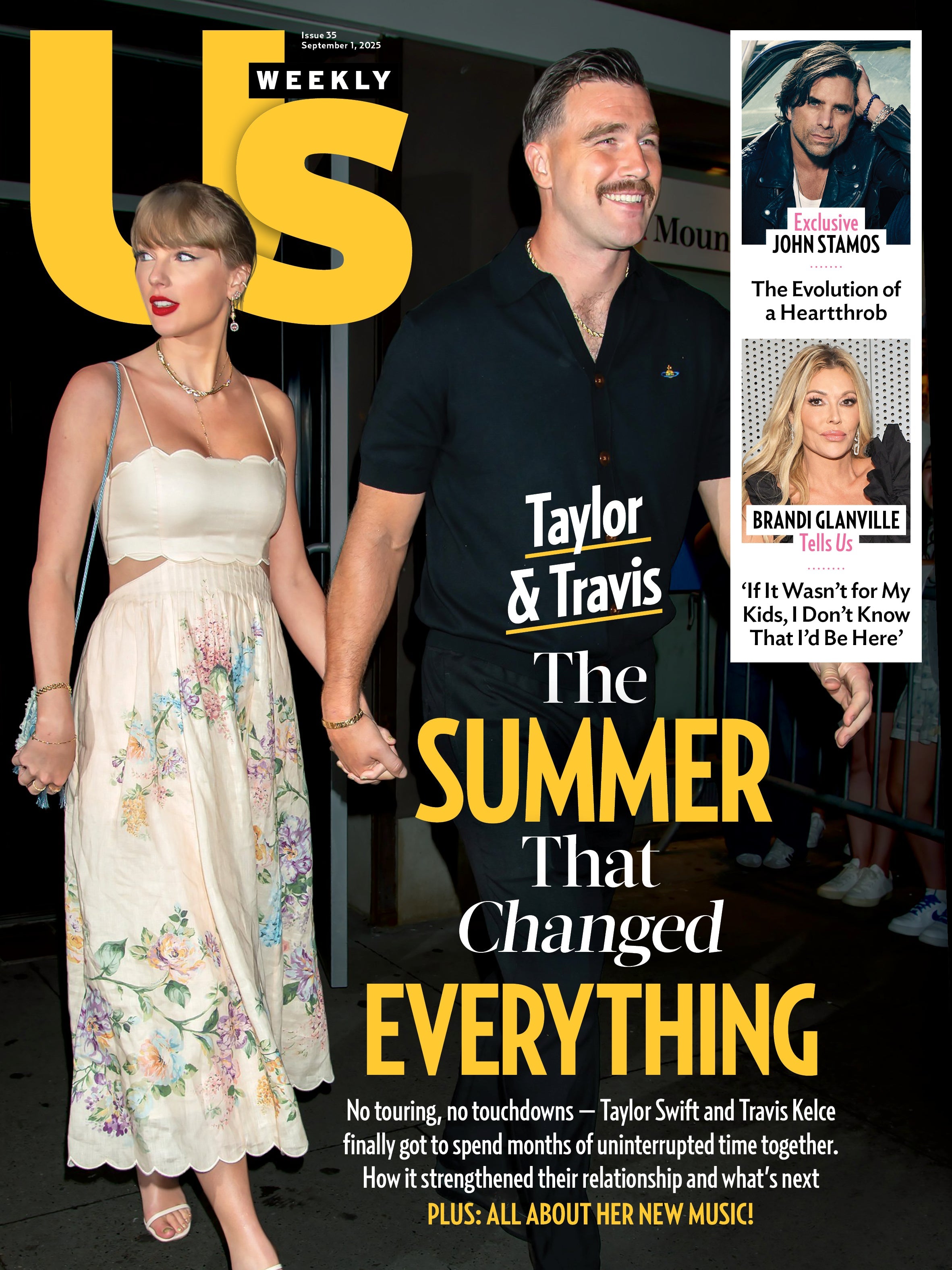 Us Weekly - 09.01.25: Evolution Of Heartthrob John Stamos, Taylor Swift & Travis Kelce’s Summer Romance, Brandi Glanville’s Powerful Motherhood Truths, Her Children’s Impact & More!