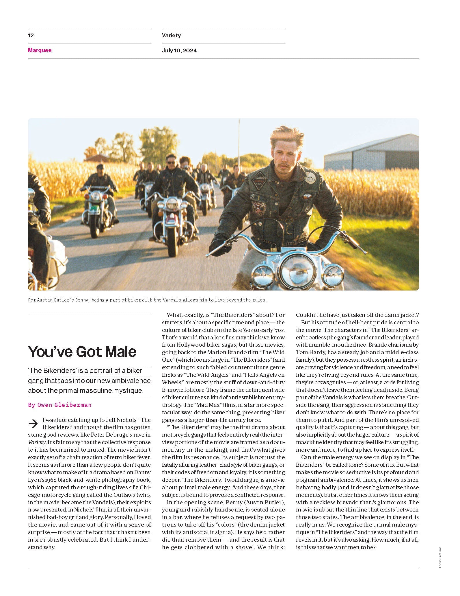 Variety - 24.07.10 Edition: Ryan Reynolds, Hugh Jackman & Shawn Levy Talk Deadpool & Wolverine, Nicolas Cage & Maika Monroe In Horror-Thriller Longlegs, Daisy Edgar Jones On Making Twister & More!