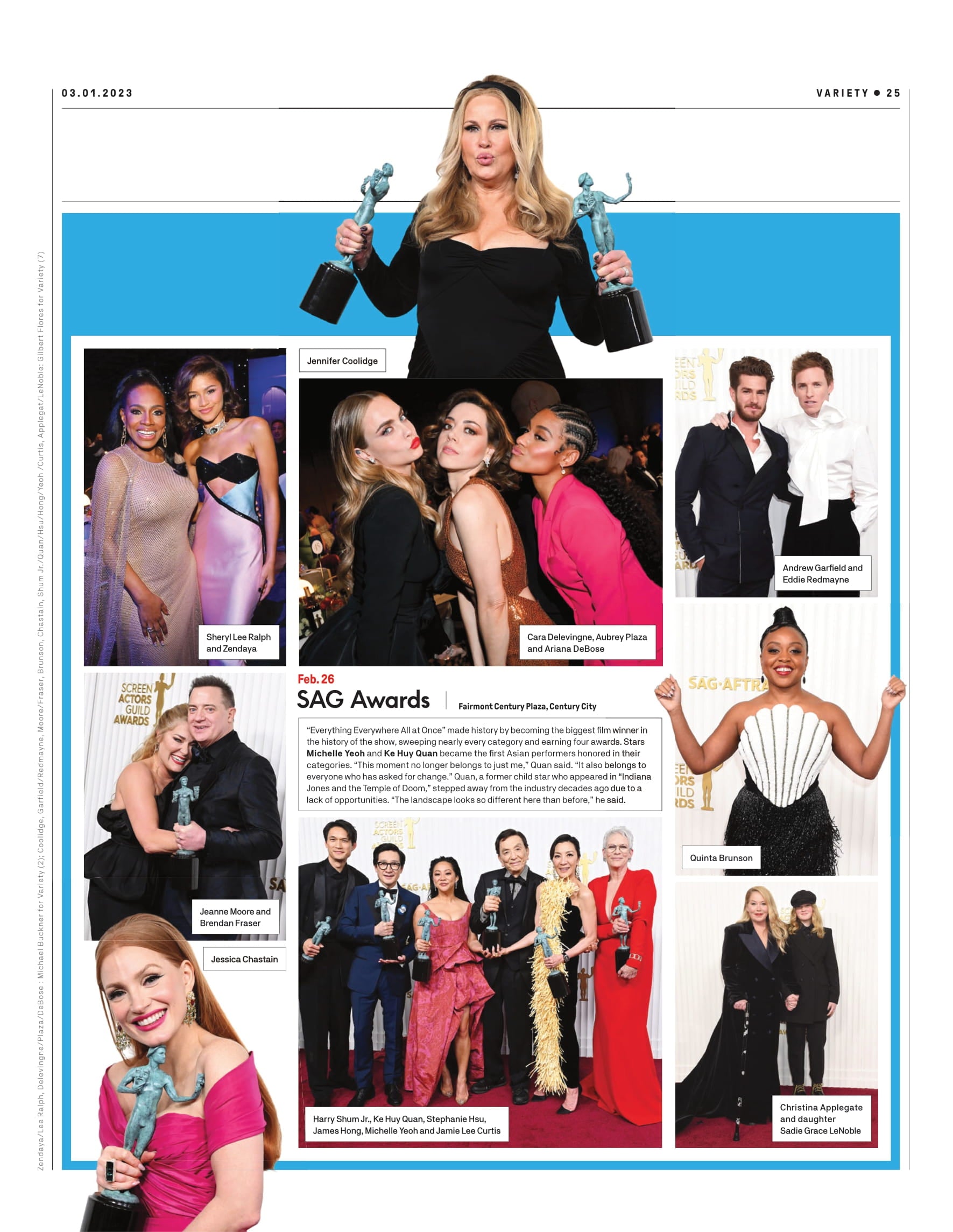 Variety - 23.03.01 Edition: CEO Carolyn McCall Captains U.K. Linear TV Giant ITV Into Streaming Age, SXSW Insider's Guide, Jonathan Goldstein & John Francis Daley On Dungeons & Dragons Film & More!