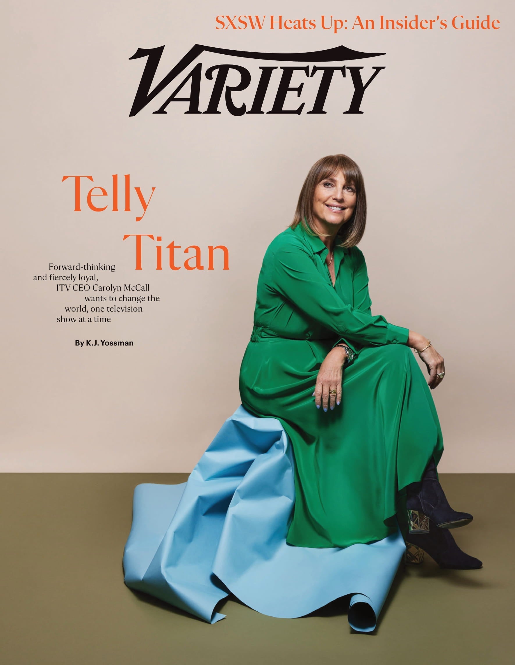 Variety - 23.03.01 Edition: CEO Carolyn McCall Captains U.K. Linear TV Giant ITV Into Streaming Age, SXSW Insider's Guide, Jonathan Goldstein & John Francis Daley On Dungeons & Dragons Film & More!
