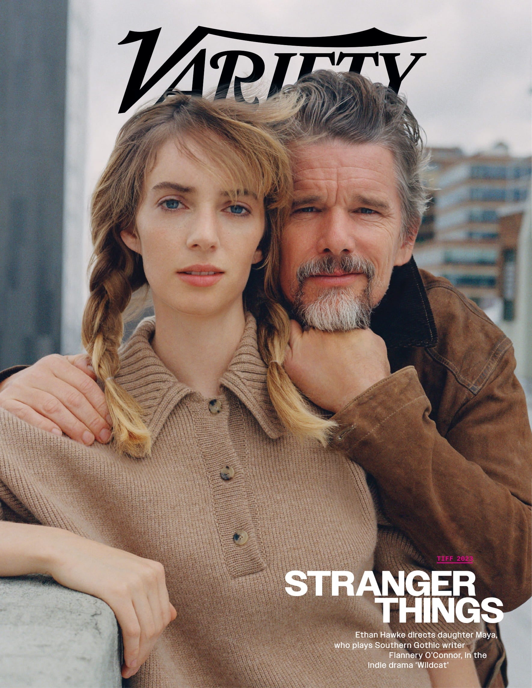 Variety - 23.09.05 Edition: Stranger Things, Father-Daughter Duo Ethan Hawke & Maya Hawke Who Plays Writer Flannery O'Connor In Indie Film Wildcat, 2023 Toronto International Film Festival & More!