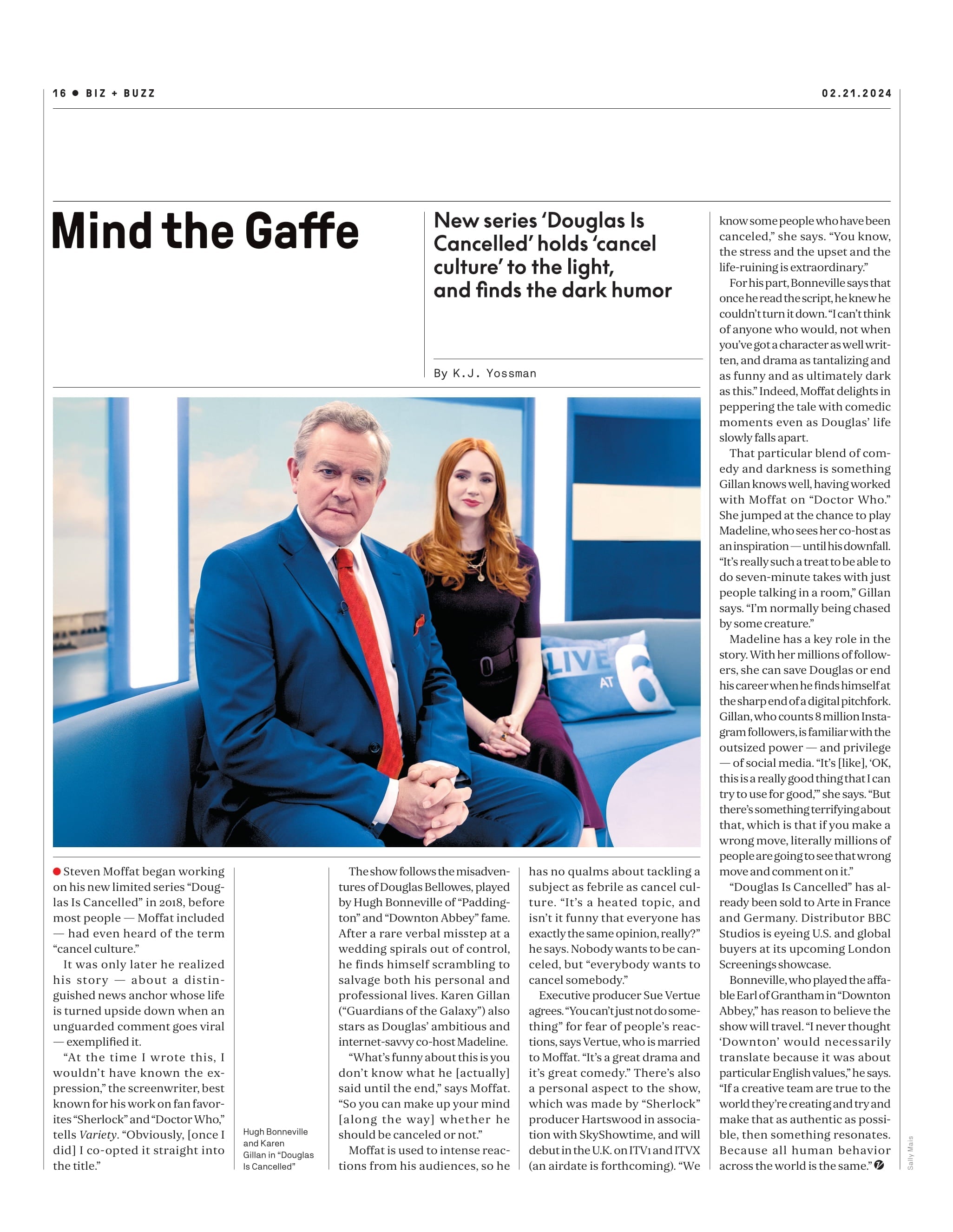 Variety - 24.02.21 Edition: Poor Things Dynamic Duo Yorgos Lanthimos & Emma Stone, Why Layoffs Are Cascading, Dune: Part Two, How New Series Douglas Is Cancelled Holds Cancel Culture To Light & More!