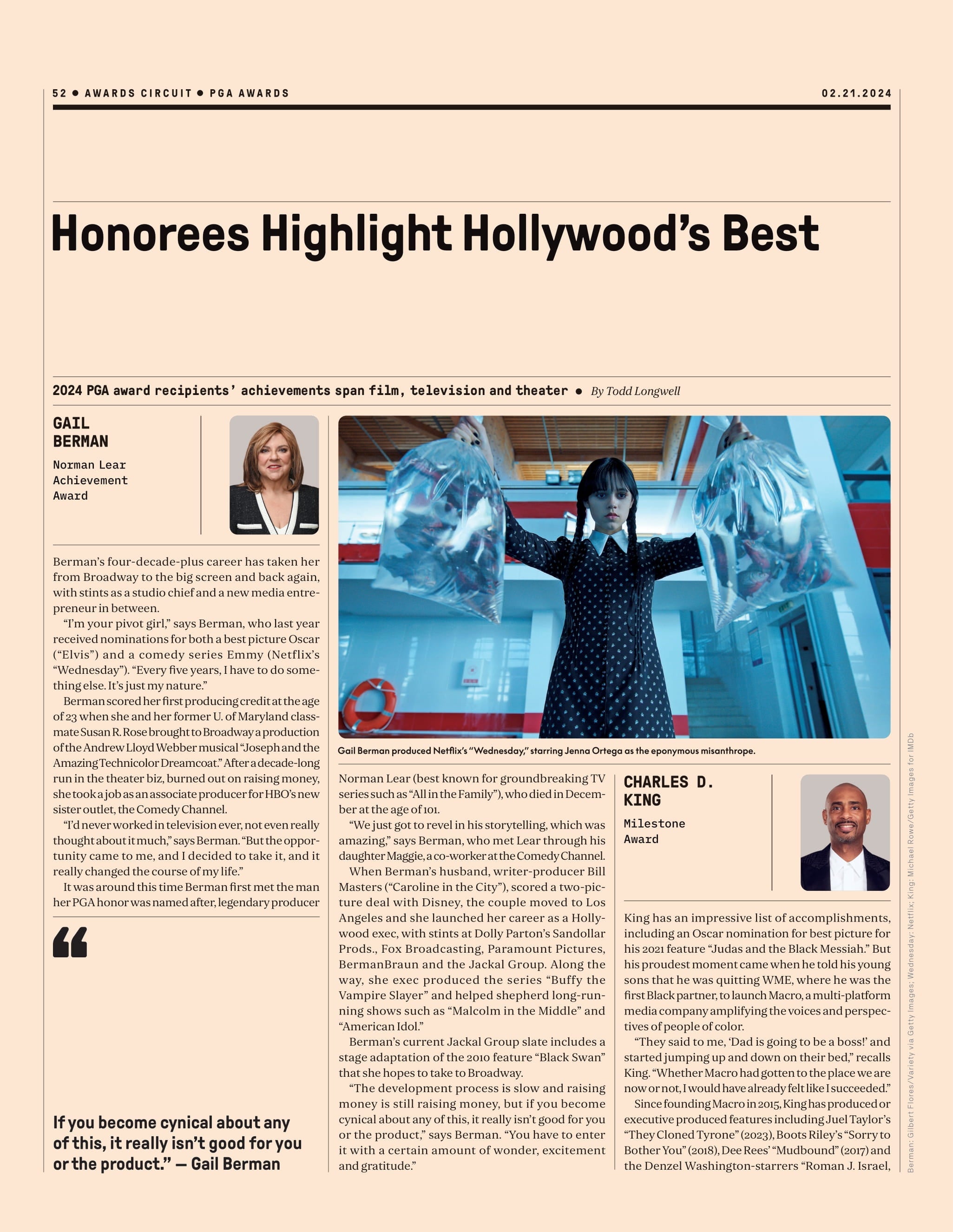 Variety - 24.02.21 Edition: Poor Things Dynamic Duo Yorgos Lanthimos & Emma Stone, Why Layoffs Are Cascading, Dune: Part Two, How New Series Douglas Is Cancelled Holds Cancel Culture To Light & More!