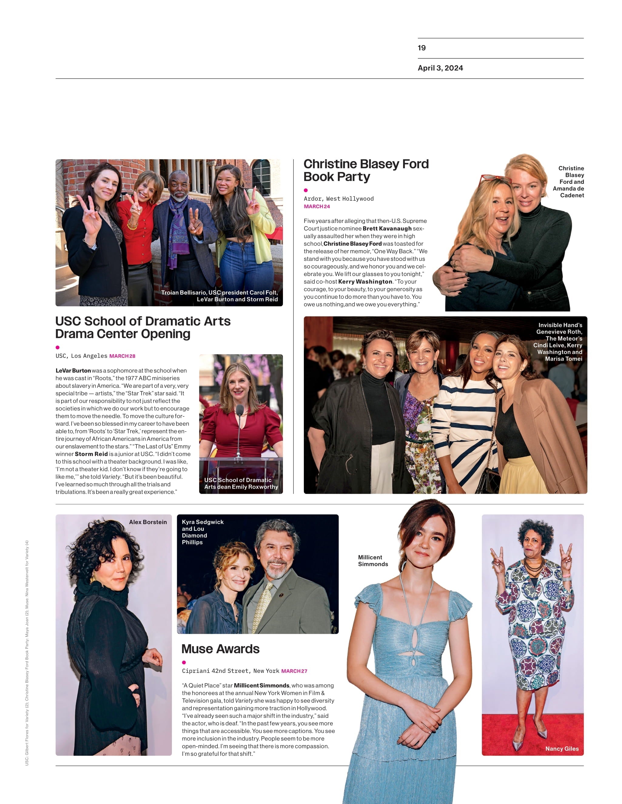 Variety - 24.04.03 Edition: The Enigma Of Kirsten Dunst, Her Return With Controversial Political Thriller Civil War, Michael Douglas Talks Character For Franklin, Resignation Of Sundance CEO & More!